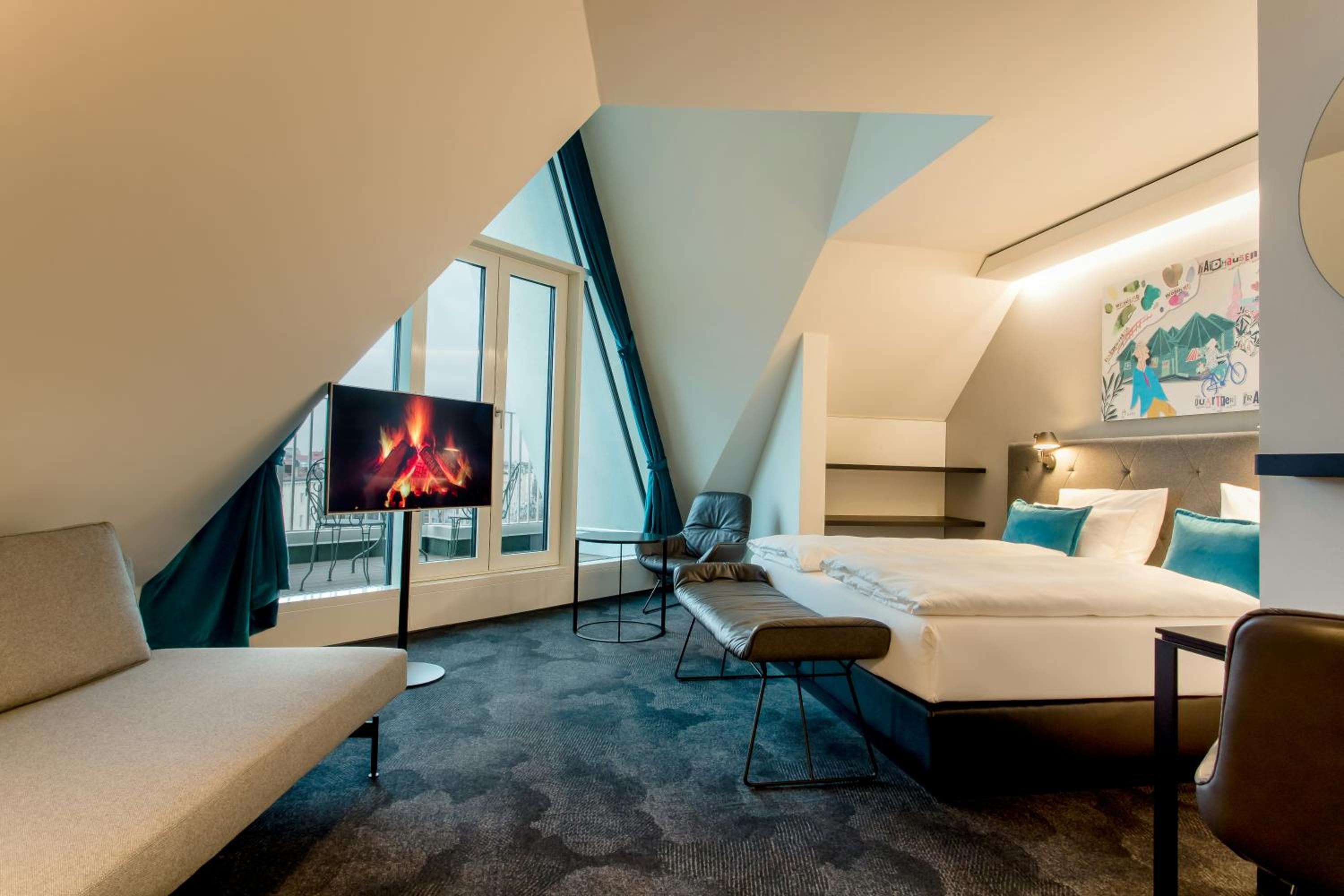 Superior Double Room with Balcony