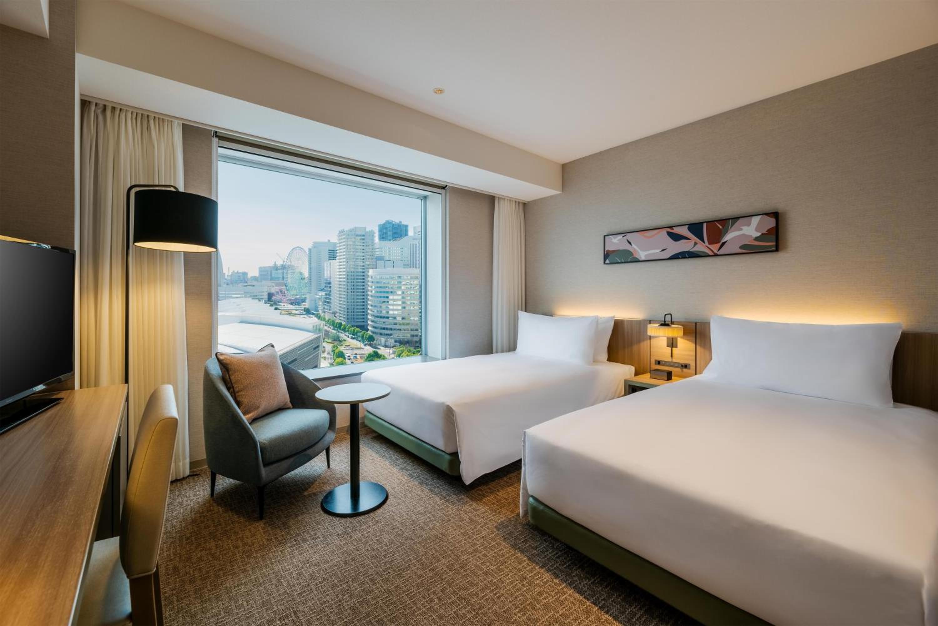 Deluxe Twin Room with Ocean View - High Floor