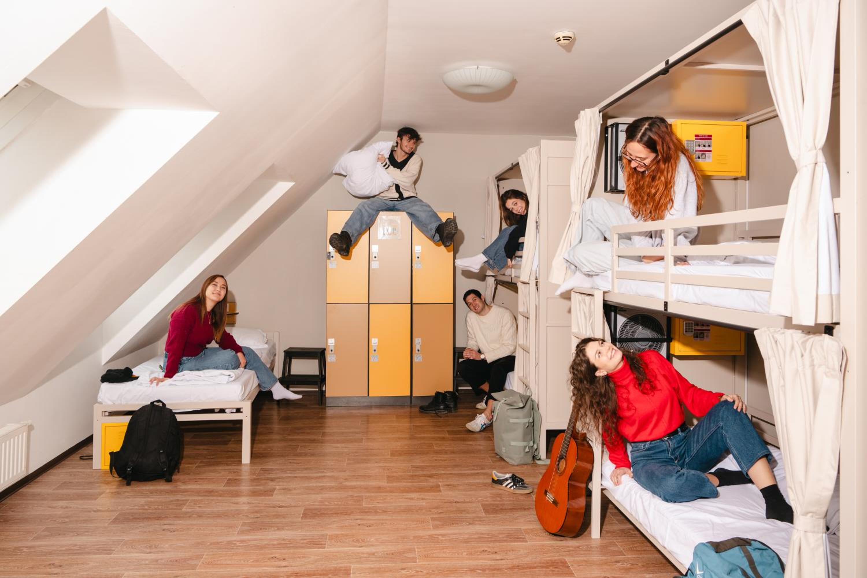 Bed in 6-Bed Dormitory Room