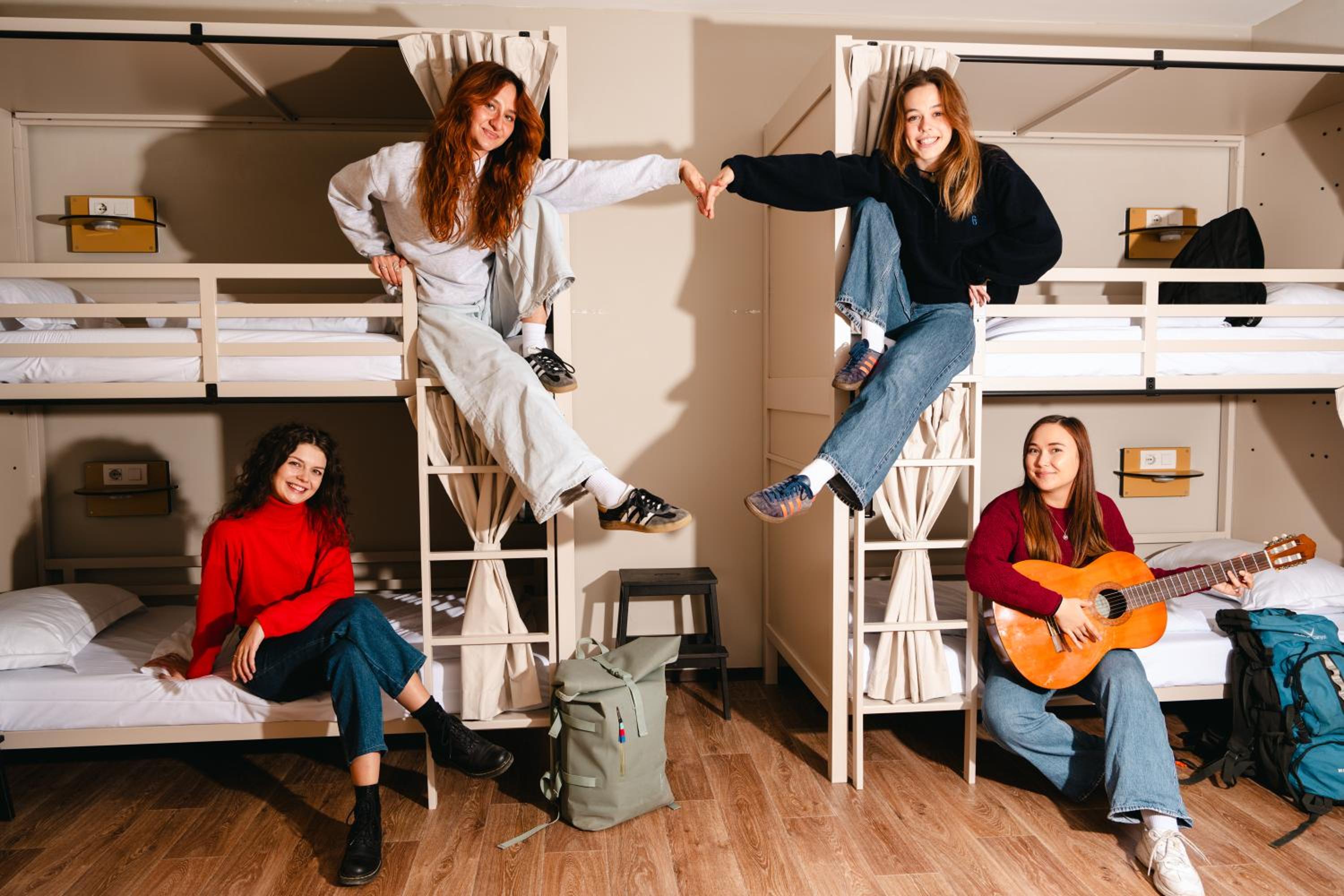 Bed in 8-Bed Dormitory Room