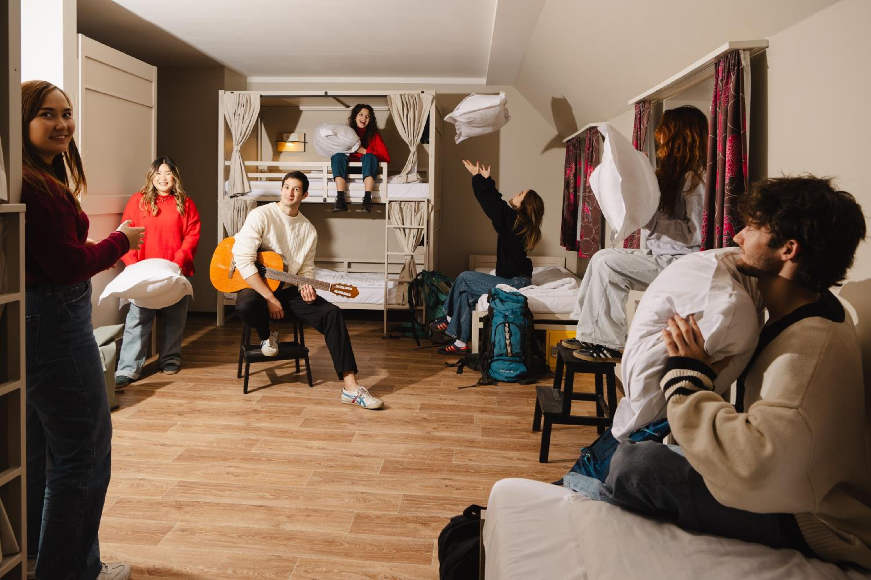 Bed in 8-Bed Dormitory Room