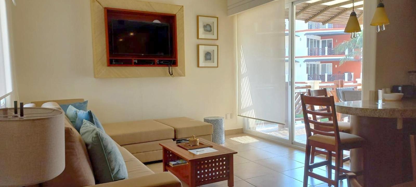 One-Bedroom Apartment with Balcony and Water View