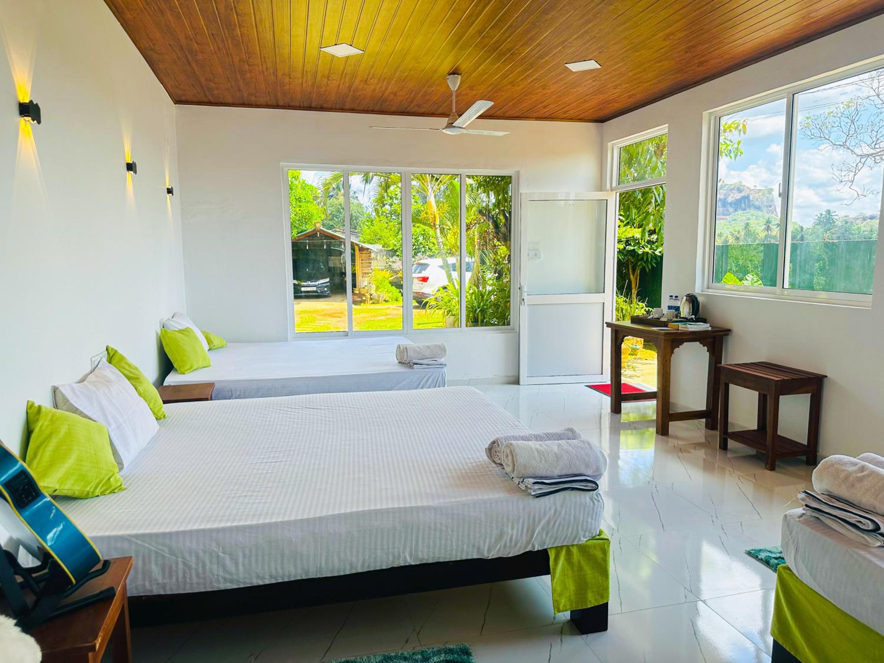 Family Room with Mountain View