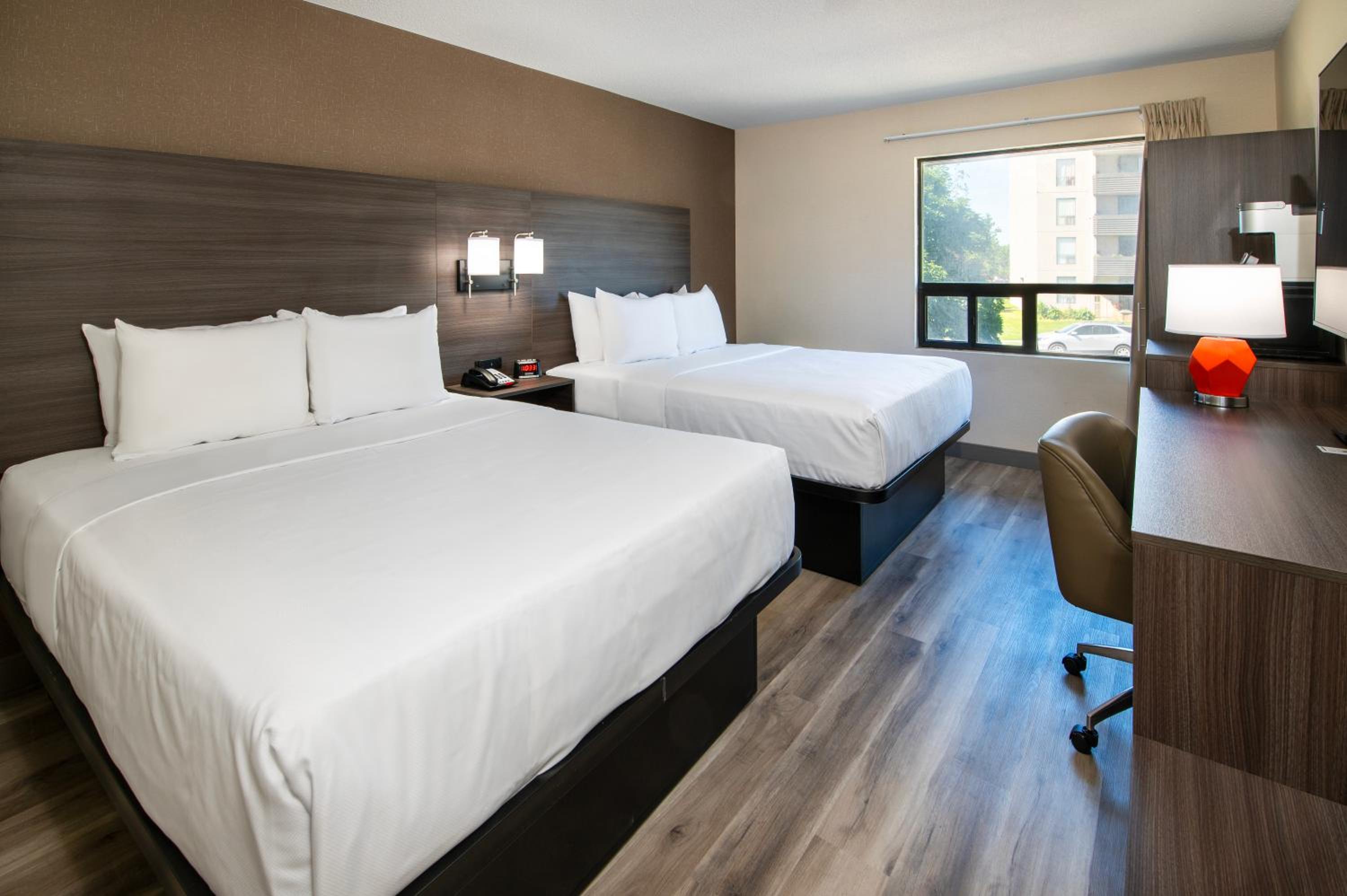 Queen Room with Two Queen Beds and Bathtub - Non-Smoking photo 1