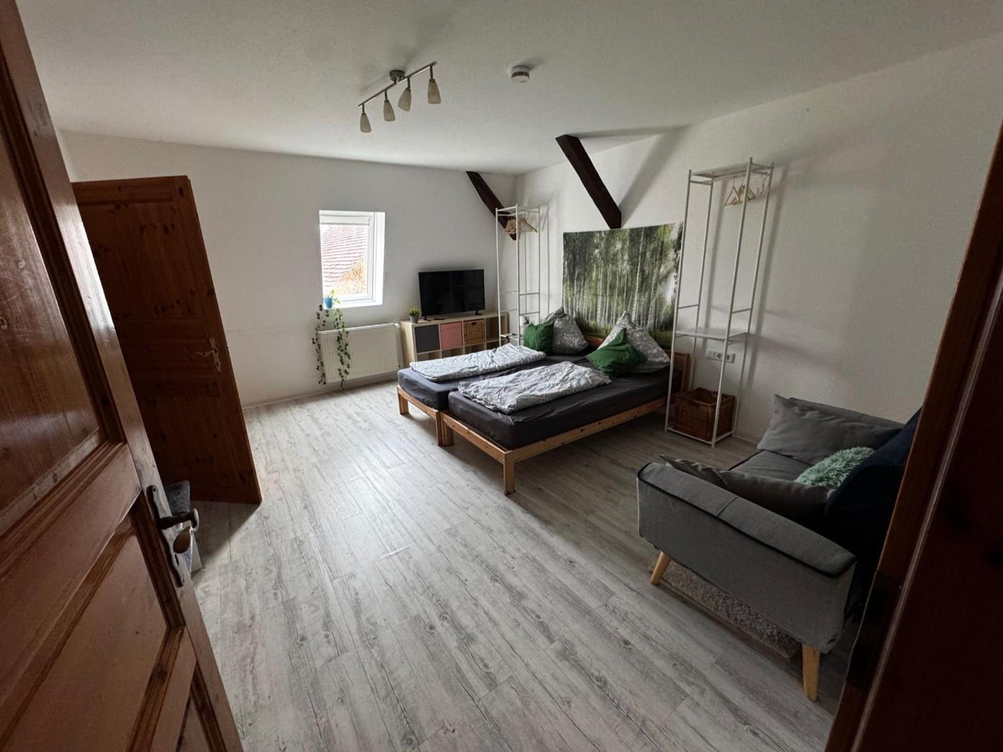 Four-Bedroom Apartment with Balcony