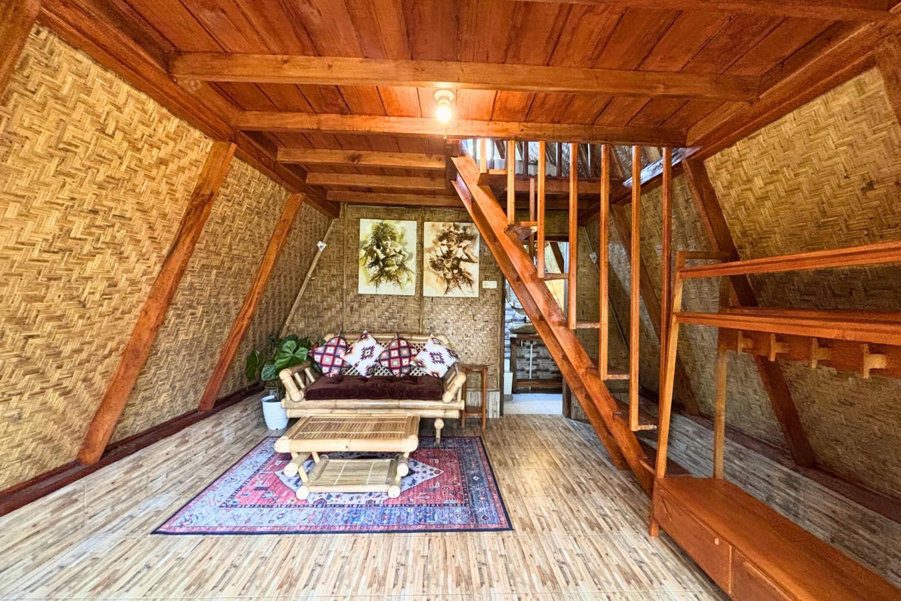 Bamboo Cabin with Bathtub - Photo 13