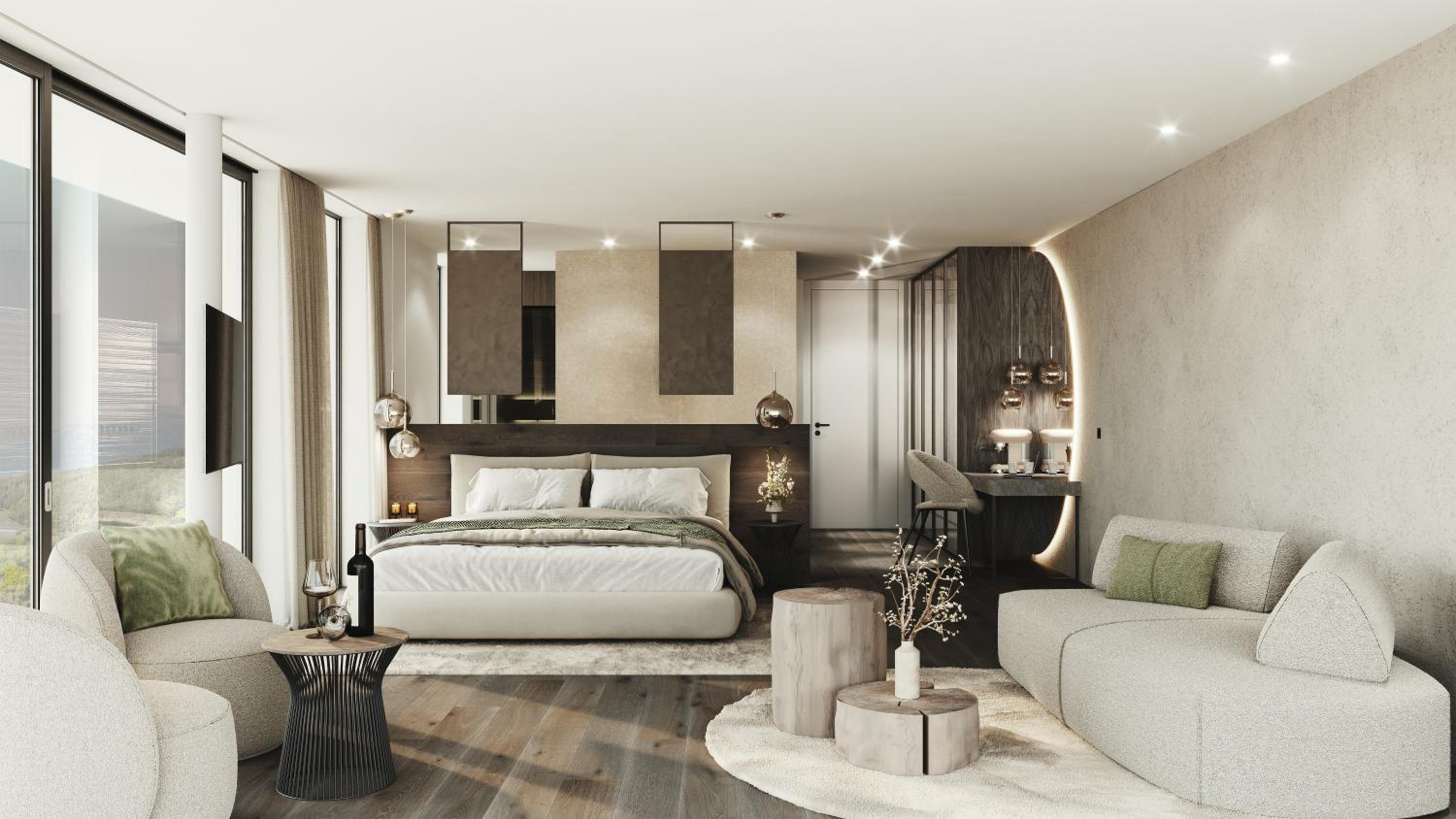 Suite with Sauna
