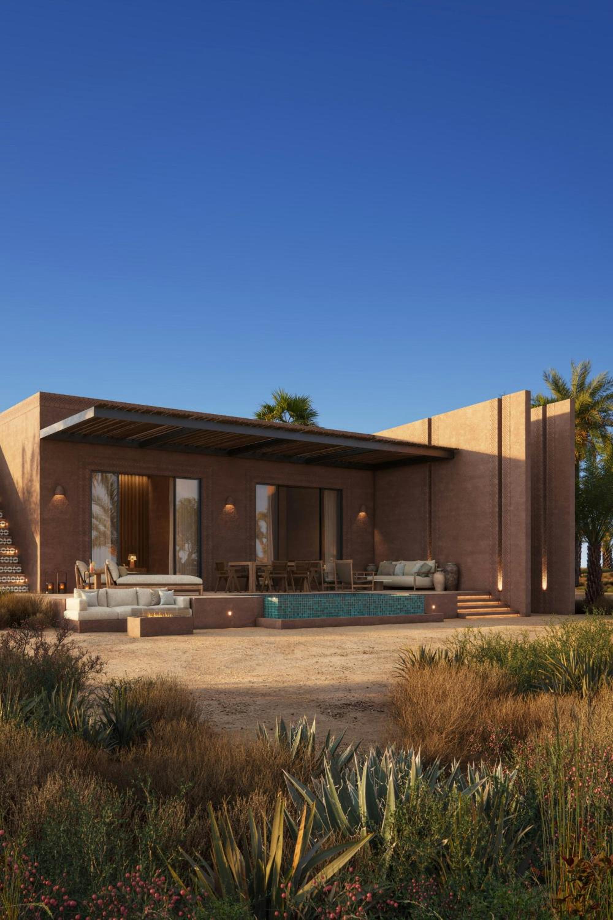 One-Bedroom Villa with King Bed and Balcony -  Mountain View photo 2