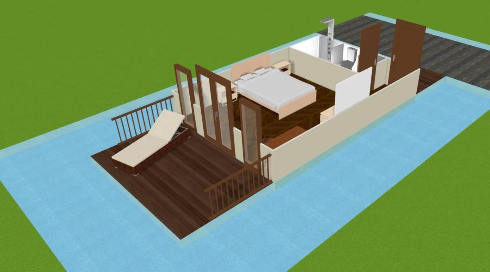 Deluxe Bungalow with Sea View photo 3