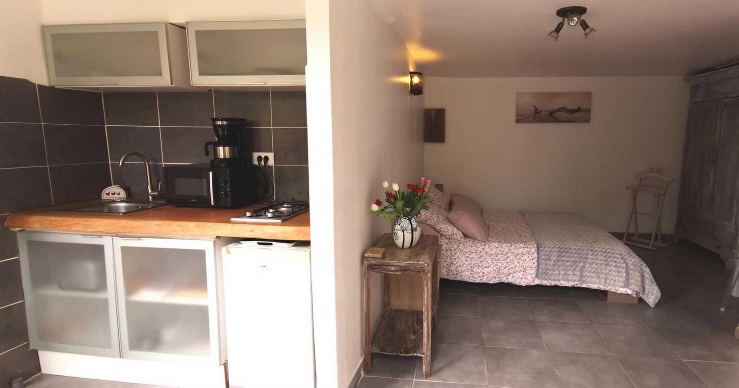 Double Room with Terrace and  exterior  kitchen