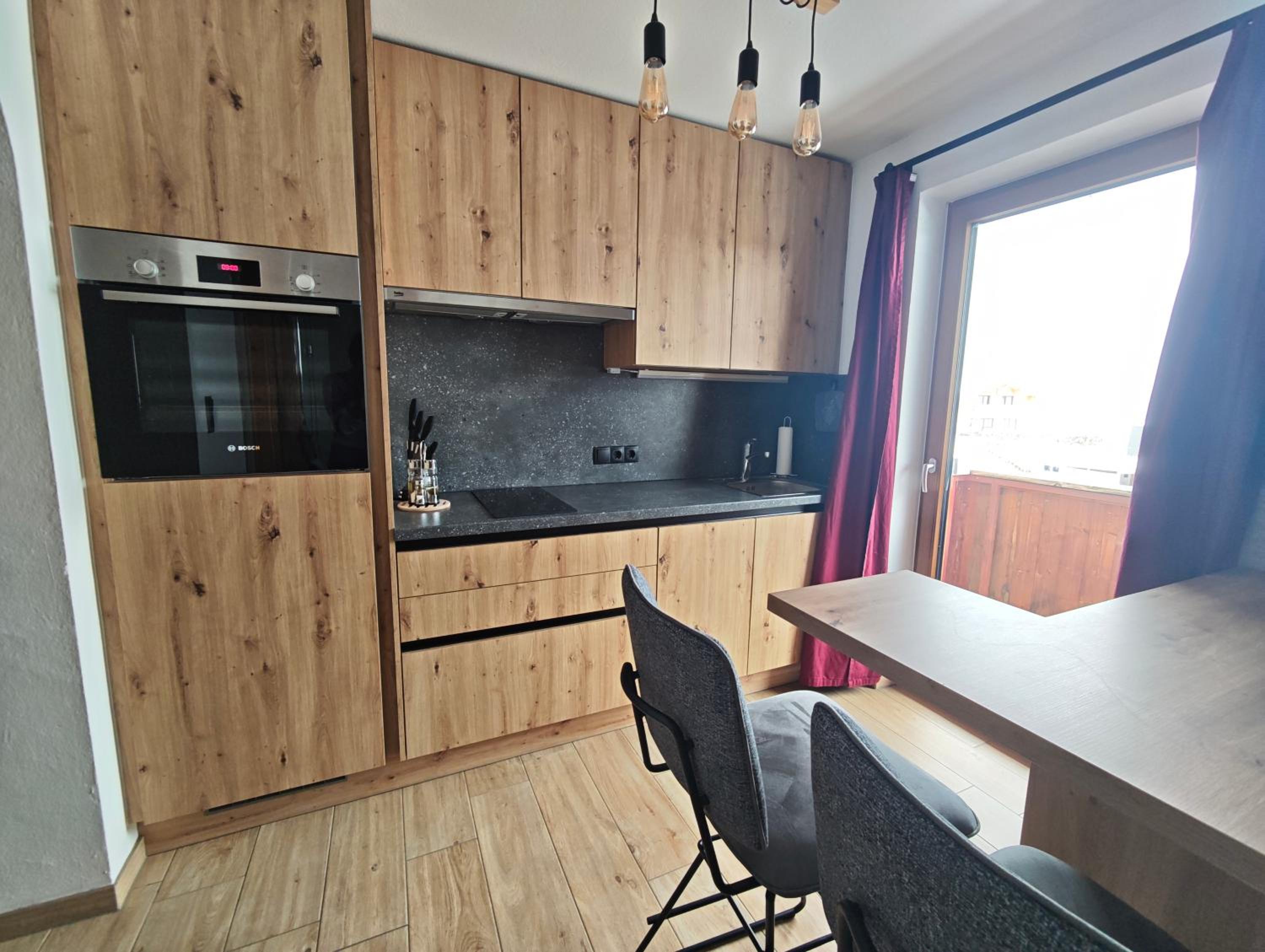 Studio with Balcony