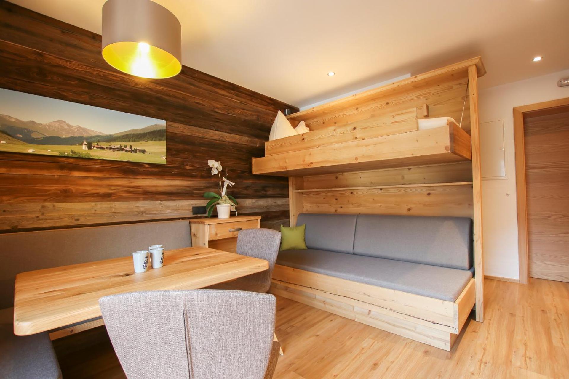 Two-Bedroom Apartment with balcony and mountain view (2 Adults and 2 Children)