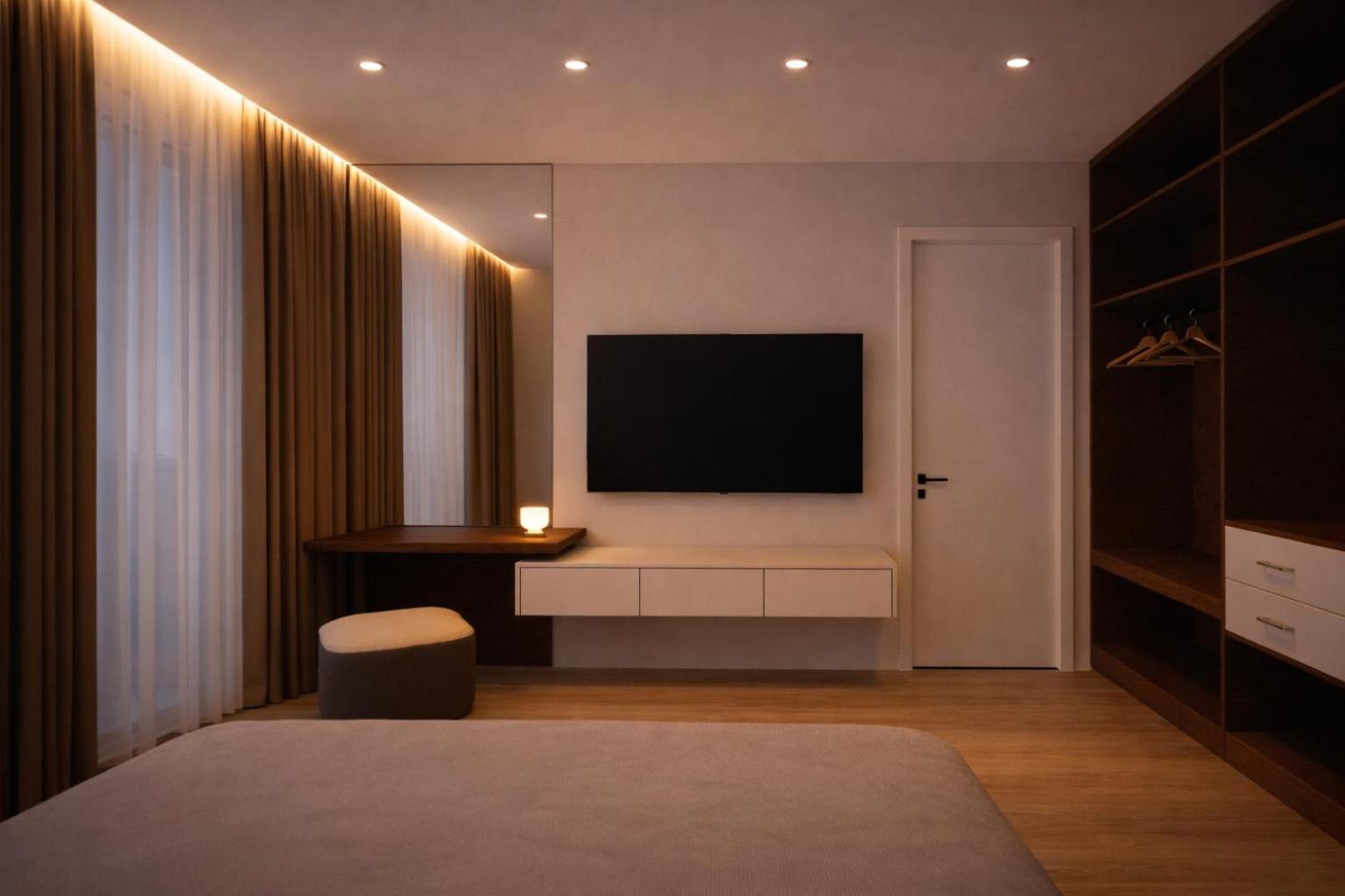 Deluxe Double Room with Side Sea View