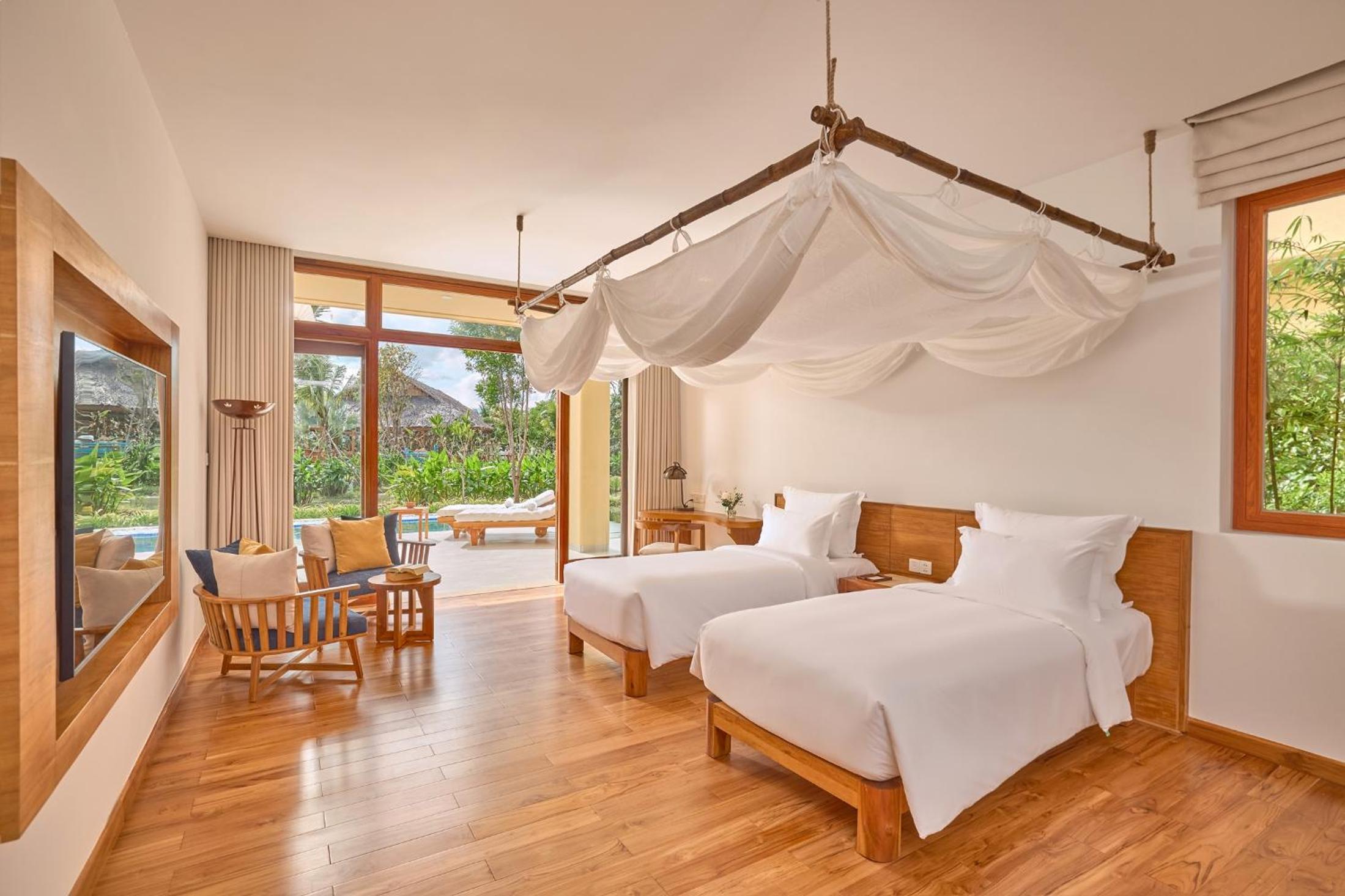 Lagoon One Bedroom Pool Villa with Twin Beds - Photo 1