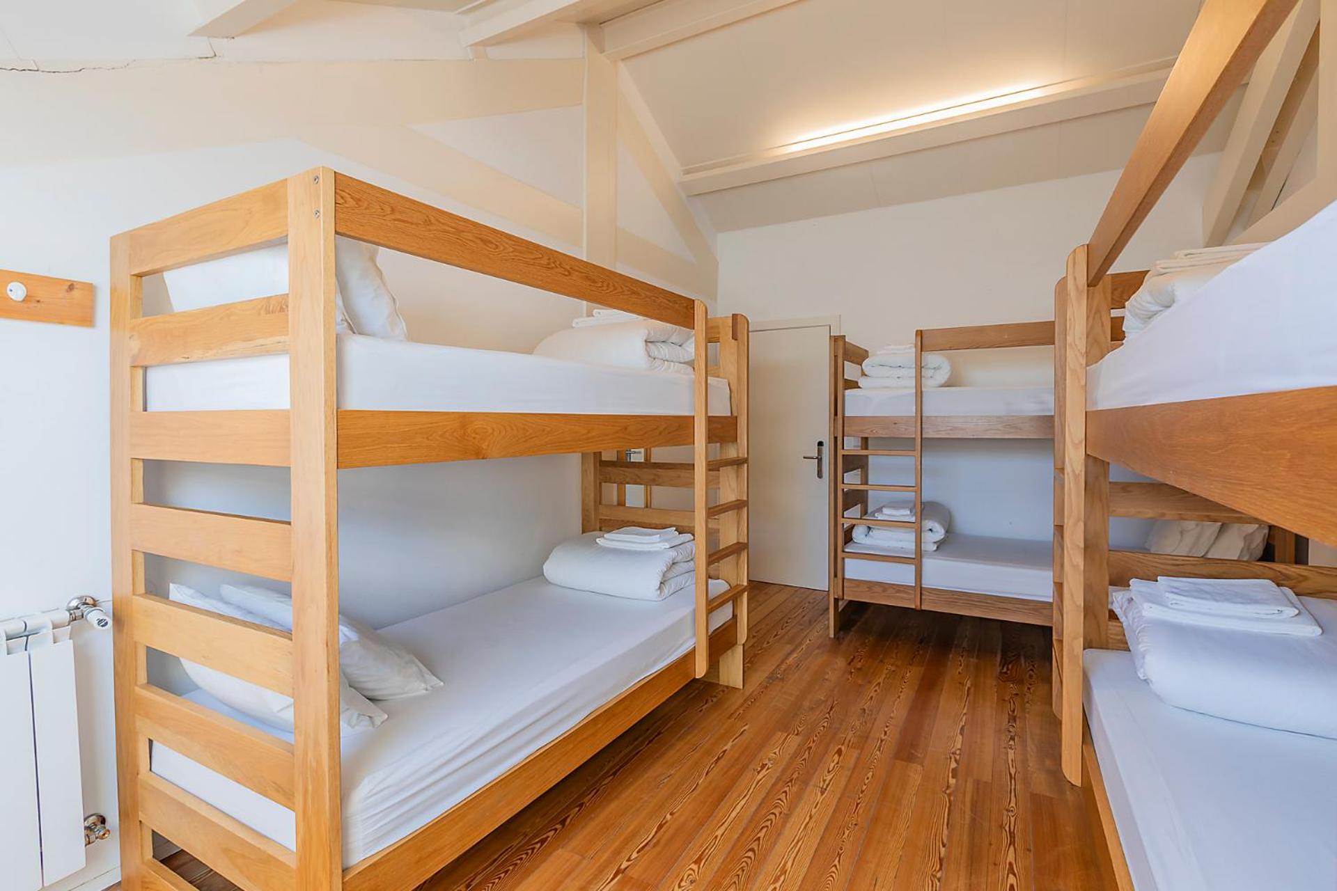 Bed in 6-Bed Male Dormitory Room