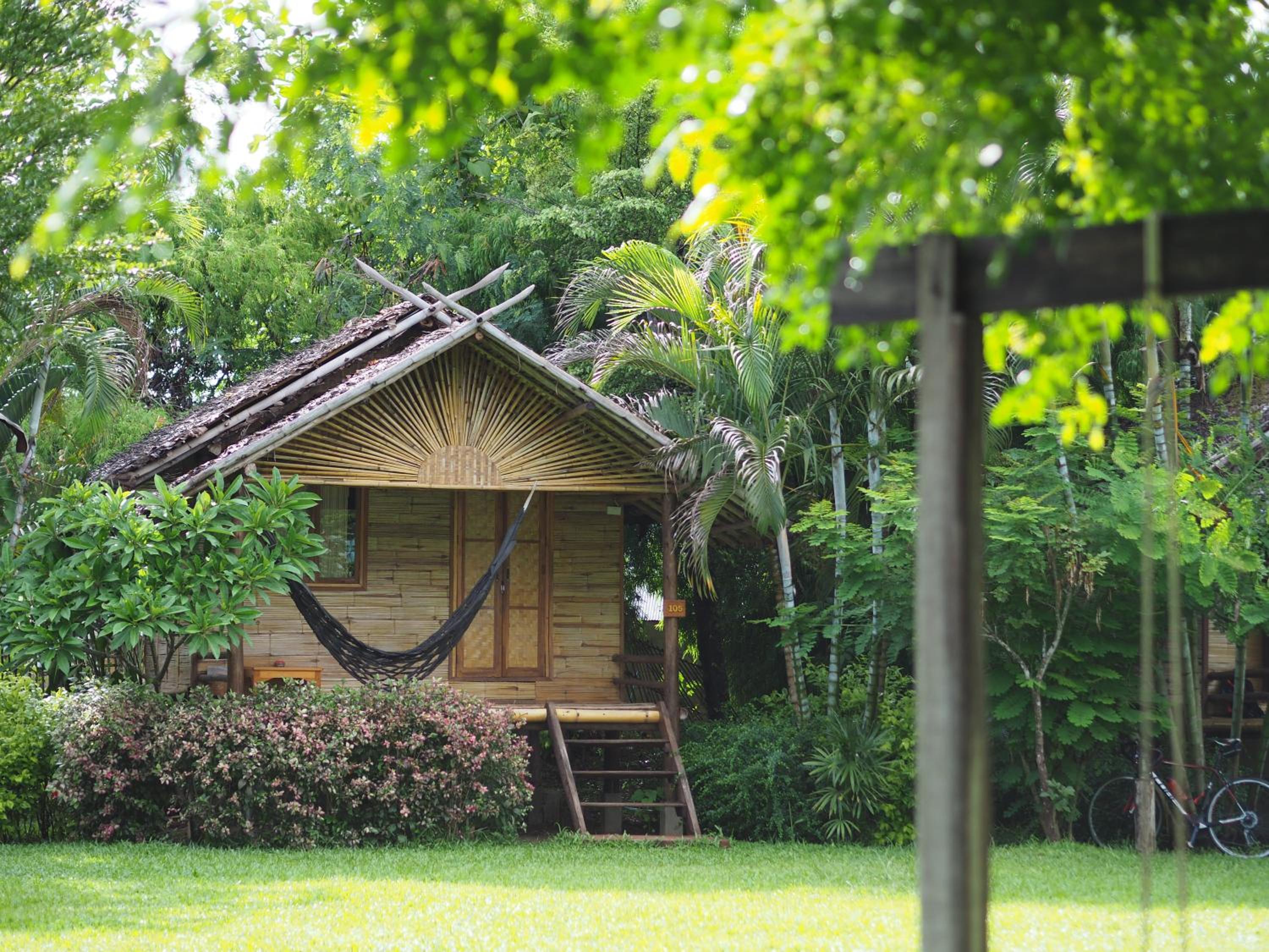 Bamboo cottage with air condition photo 2