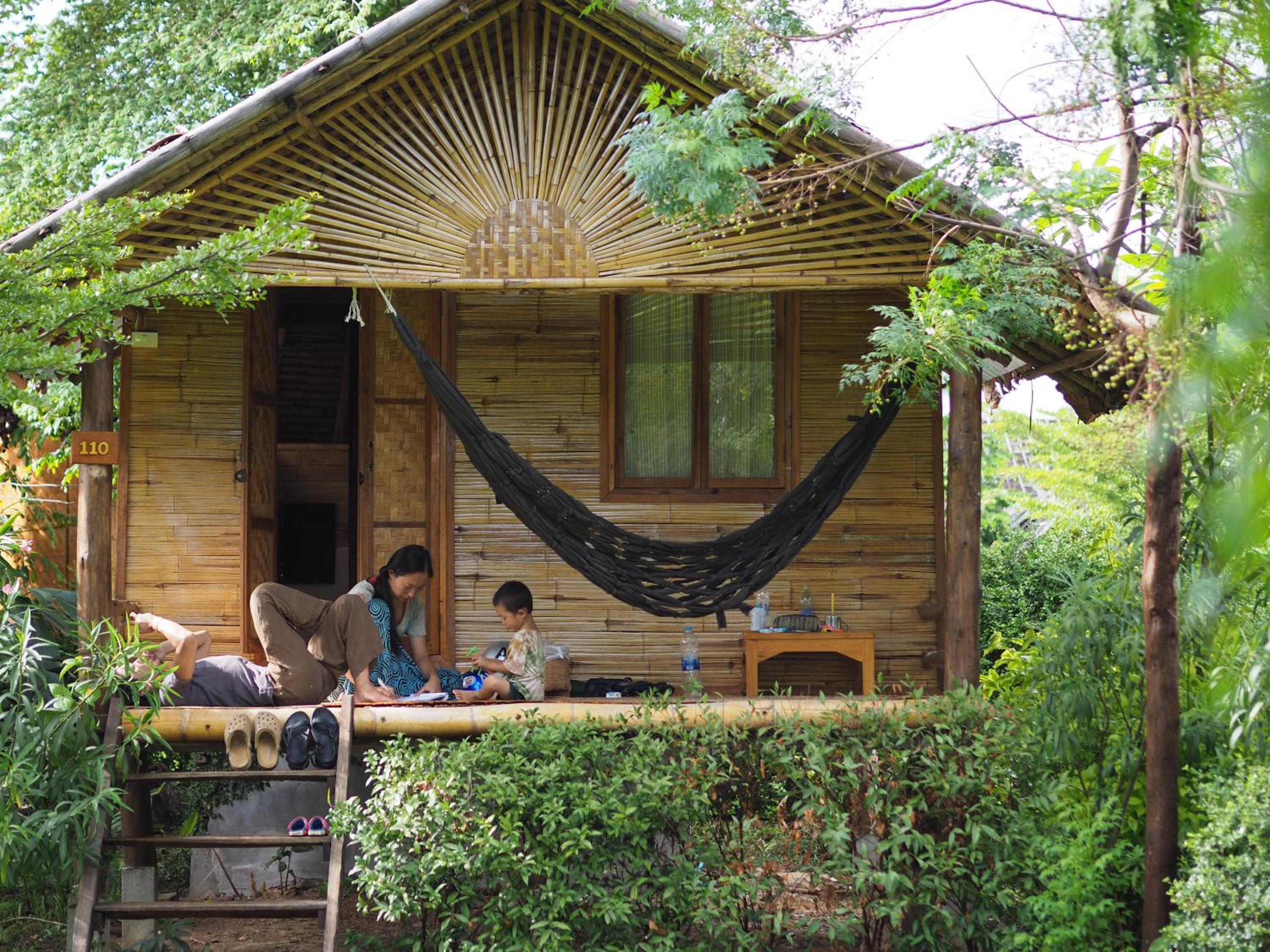 Bamboo cottage with air condition photo 3