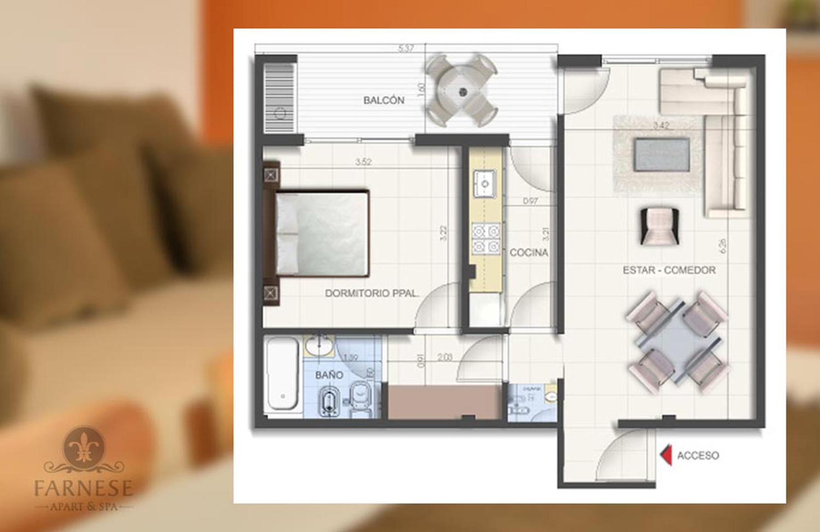 Premium One-Bedroom Apartment