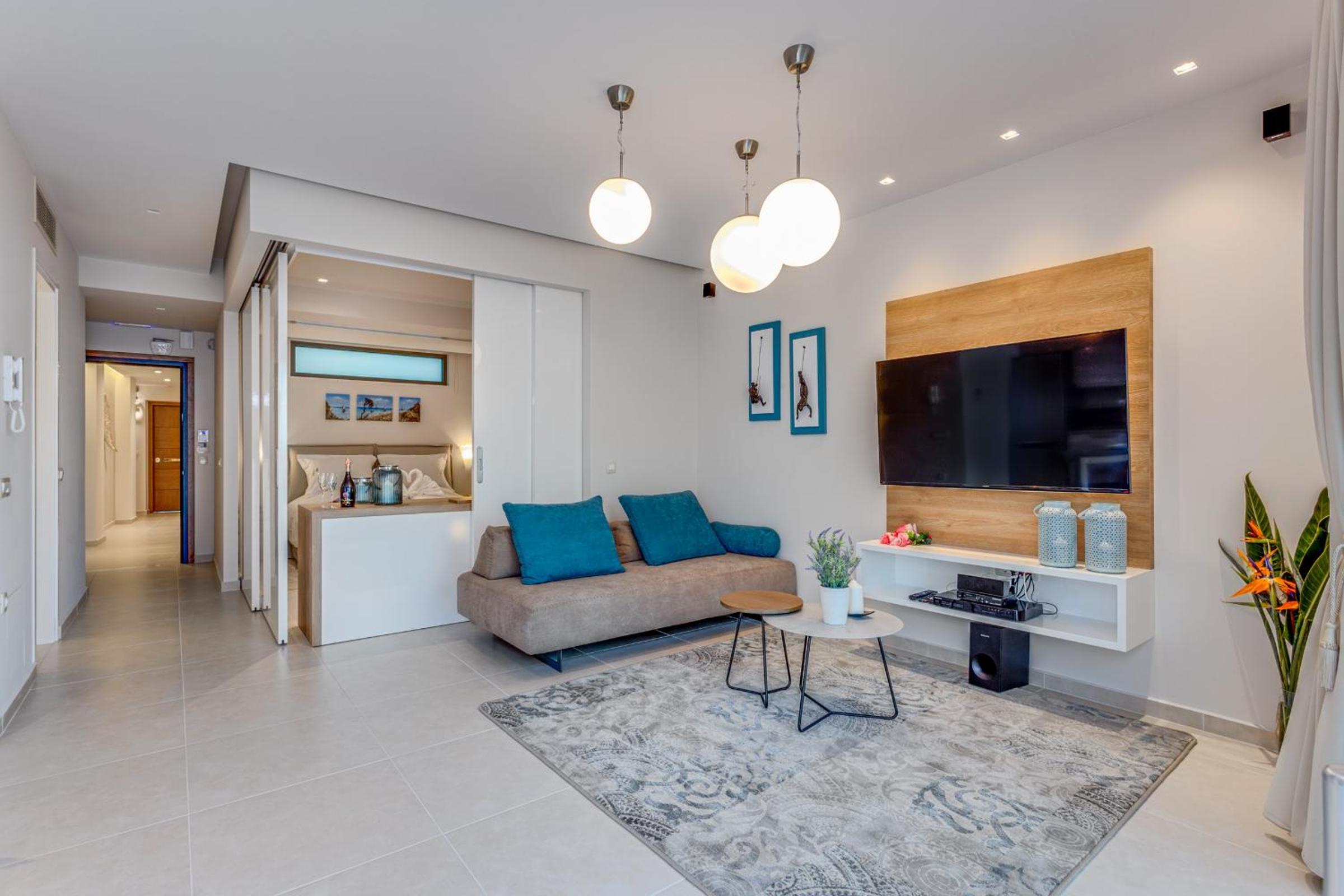 One-Bedroom Apartment with Sea View