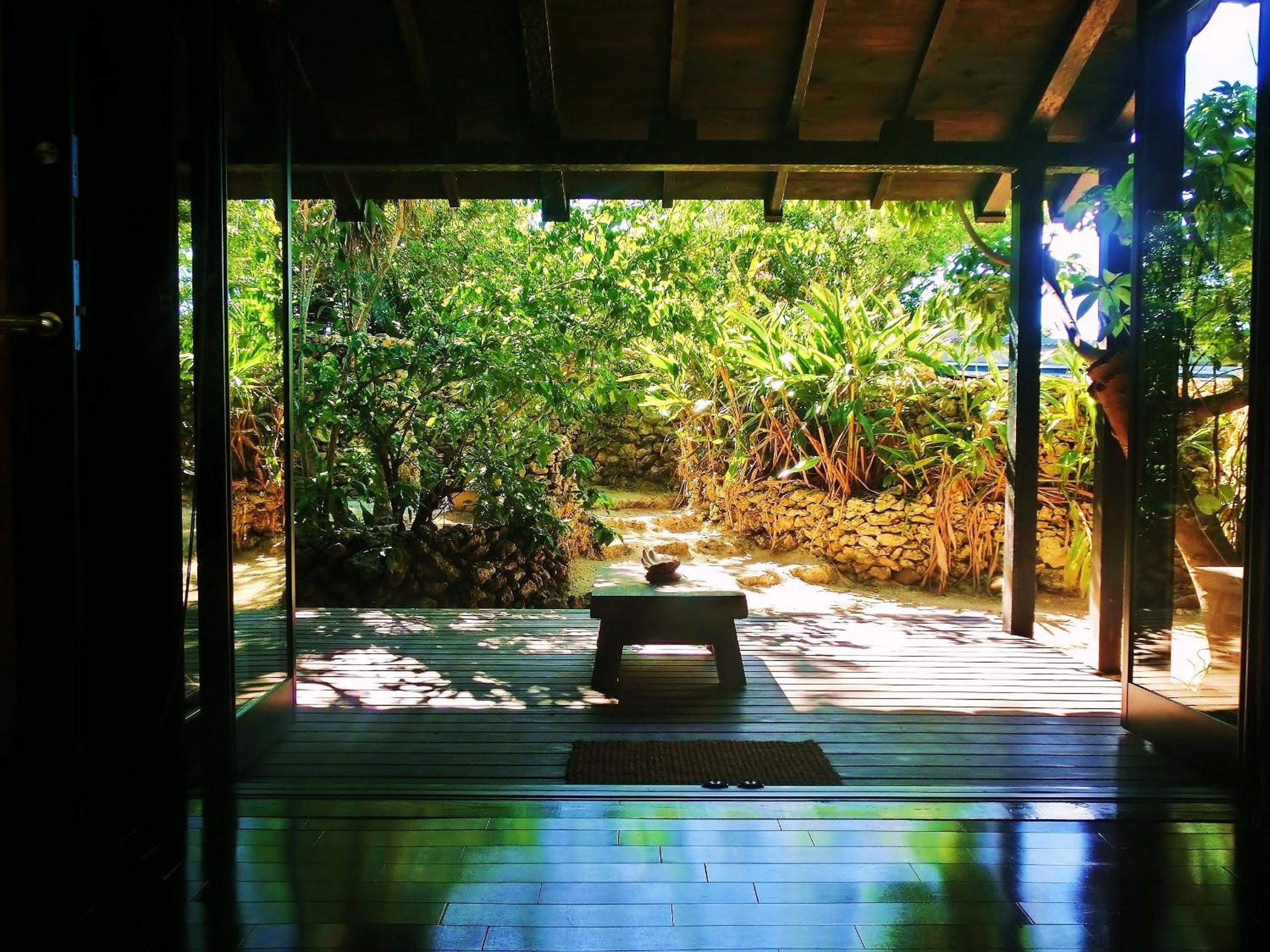 Twin Room with Private Garden photo 3