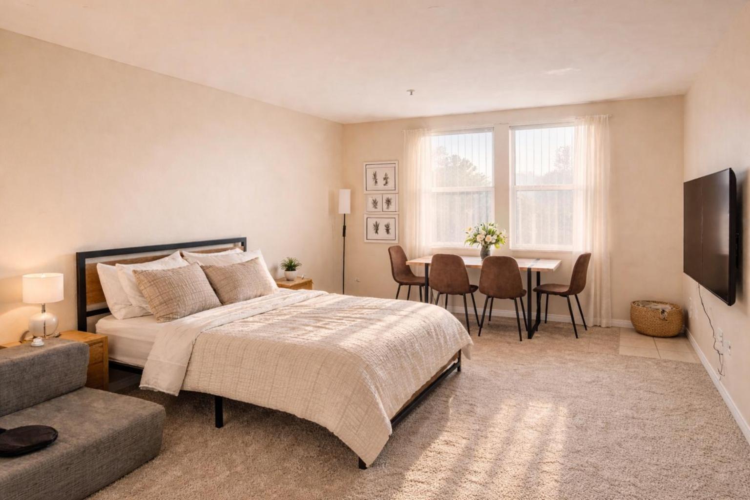 Deluxe One-Bedroom Apartment