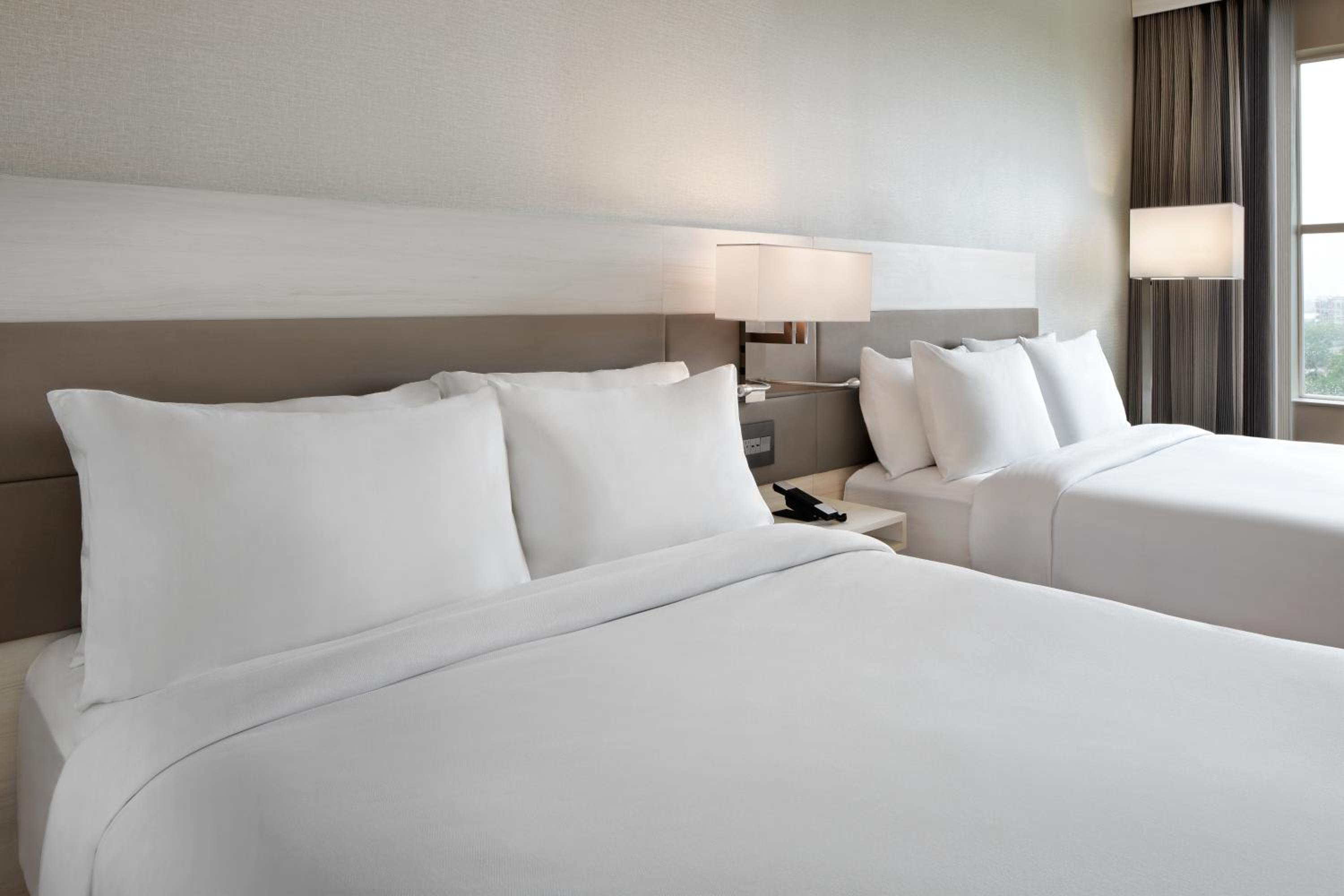 Queen Room with Two Queen Beds and Campus View