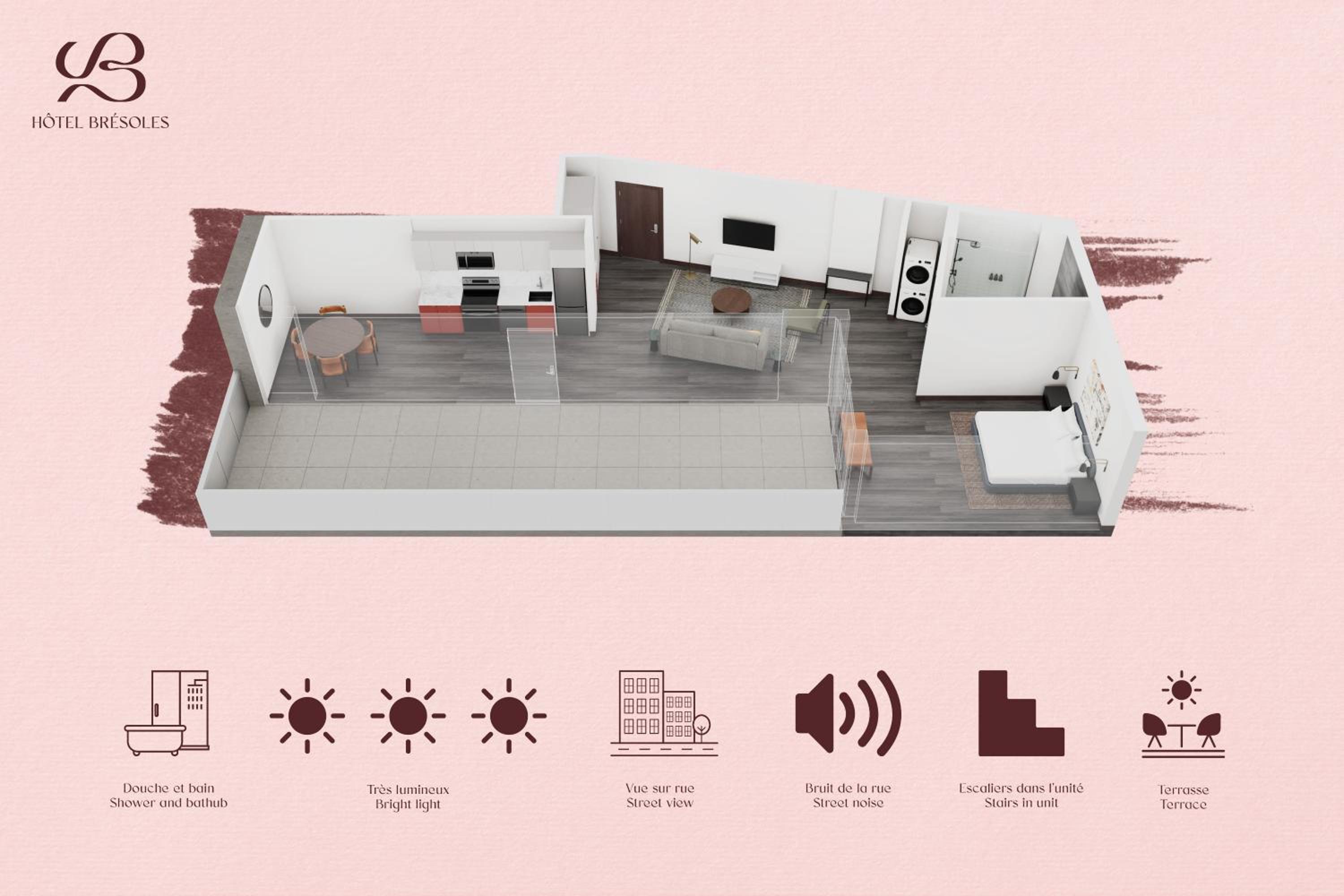 One-Bedroom Suite with Terrace