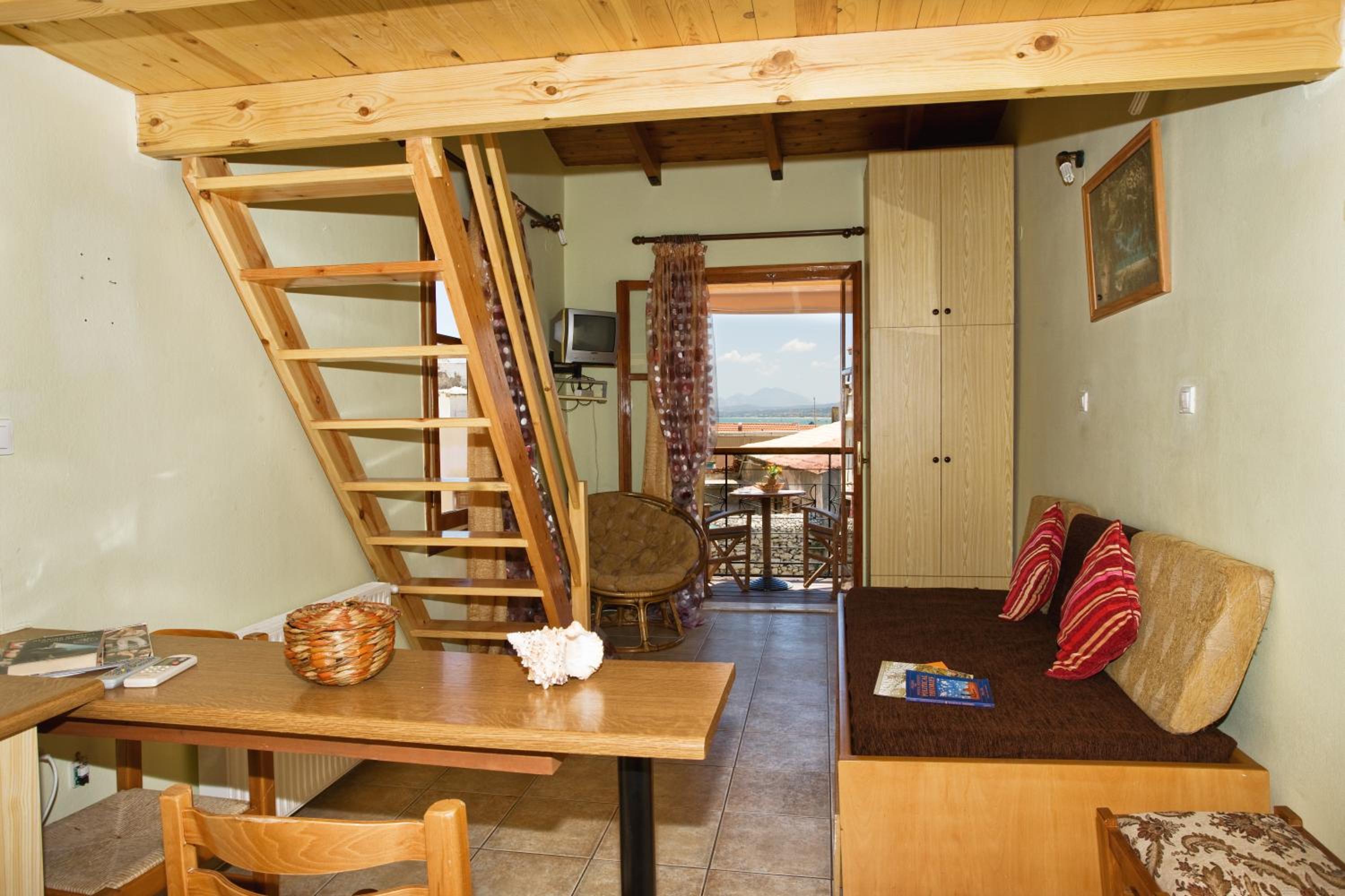 One-Bedroom Loft Apartment with Balcony