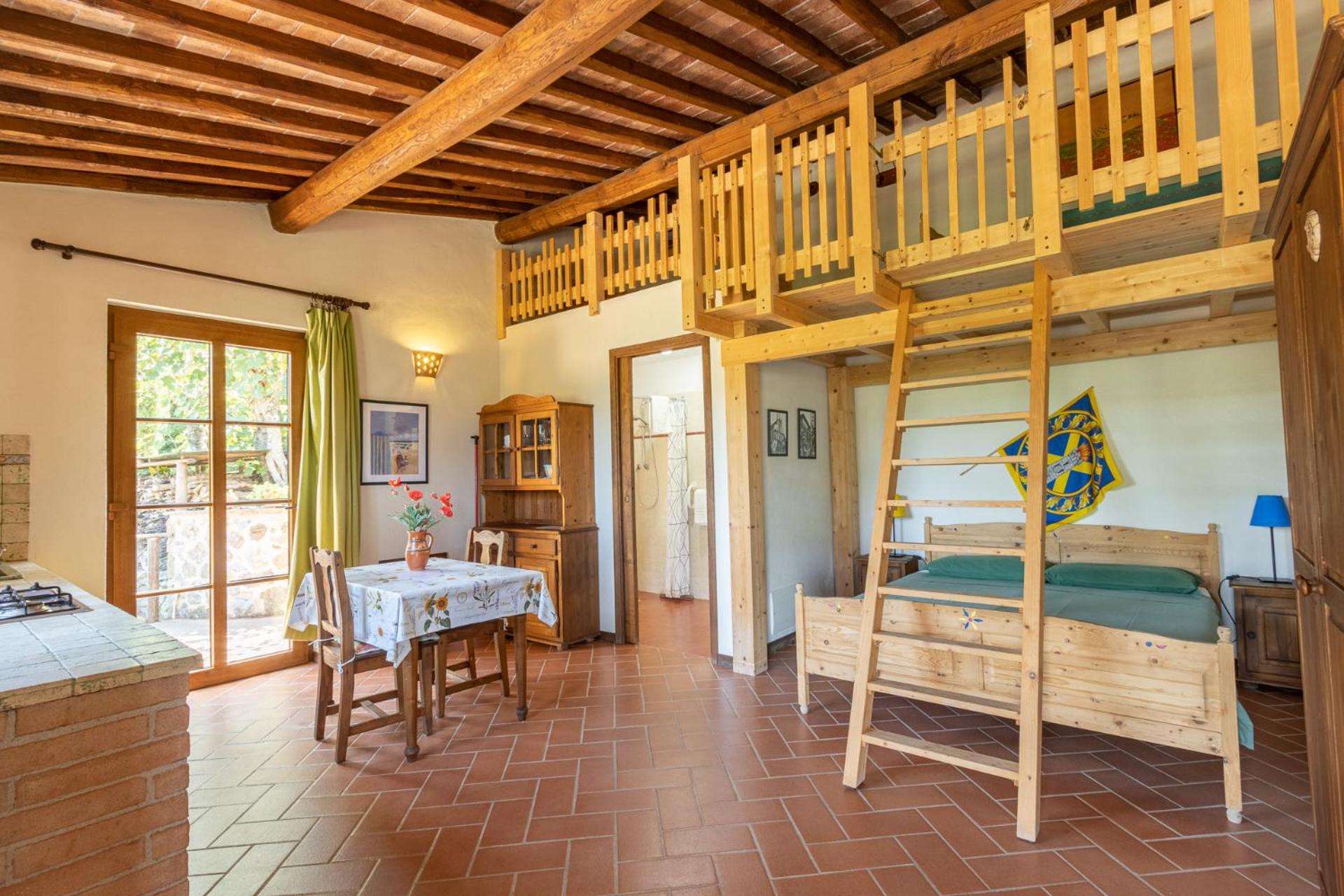 One-Bedroom Apartment with Balcony