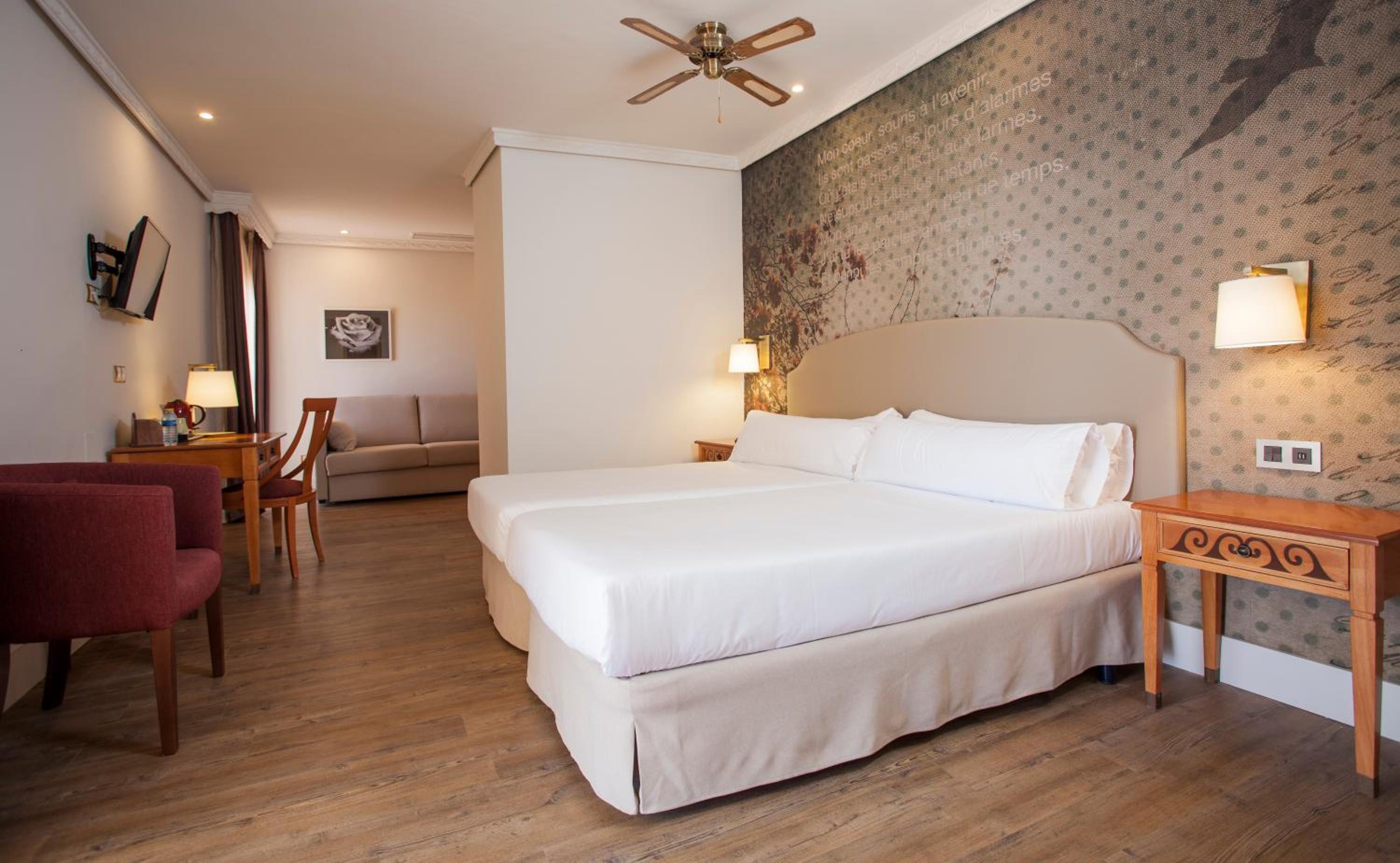 Suite Junior con vista al mar.