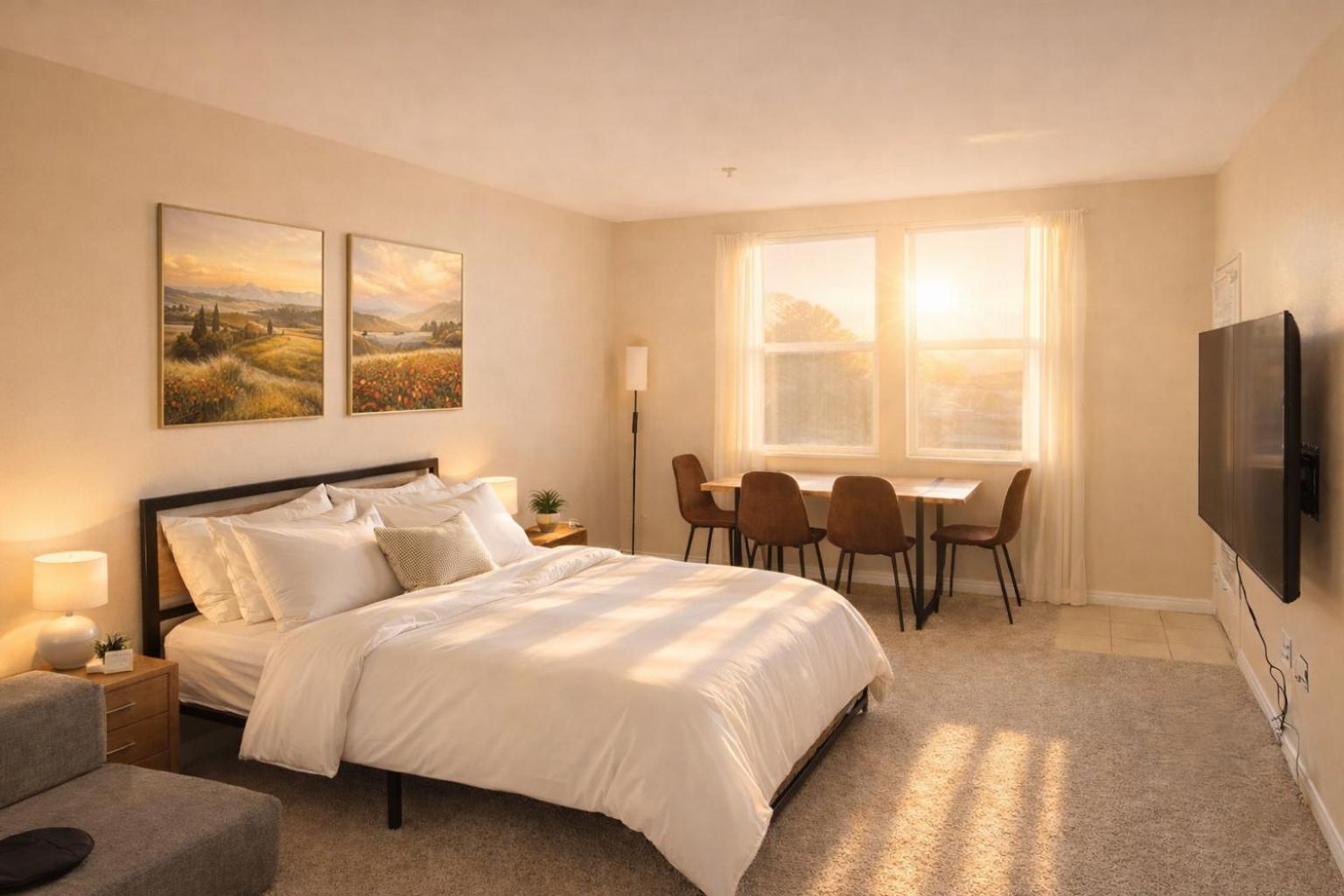 Deluxe One-Bedroom Apartment