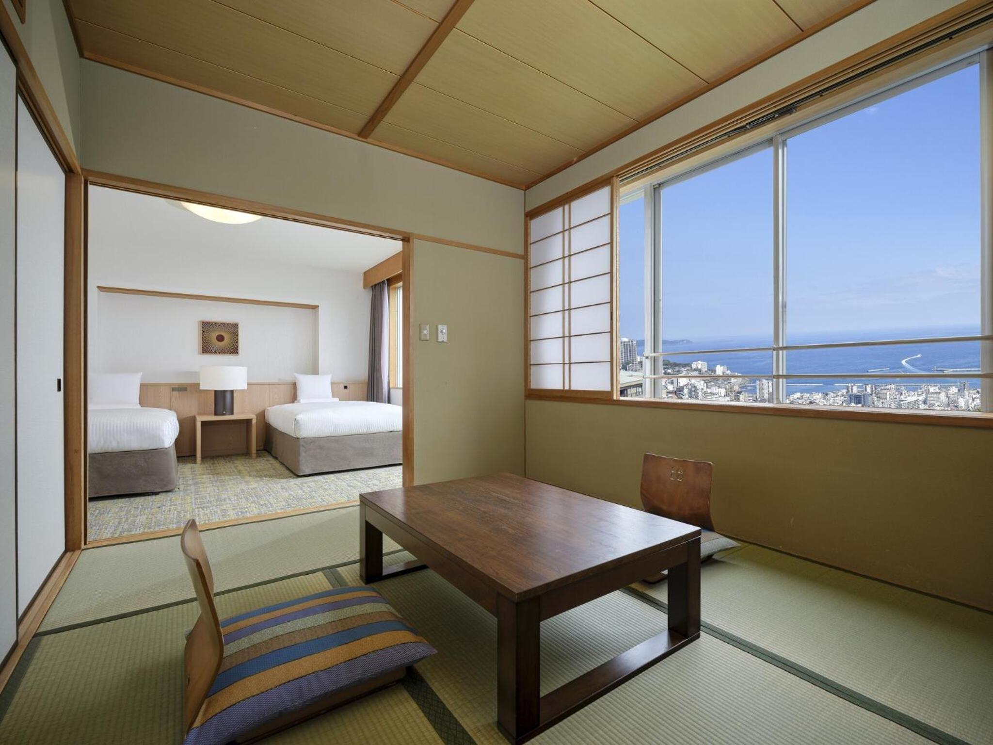 [Ocean View] Deluxe Japanese-Western Style Room & Terrace  (with Bath) - Photo 2