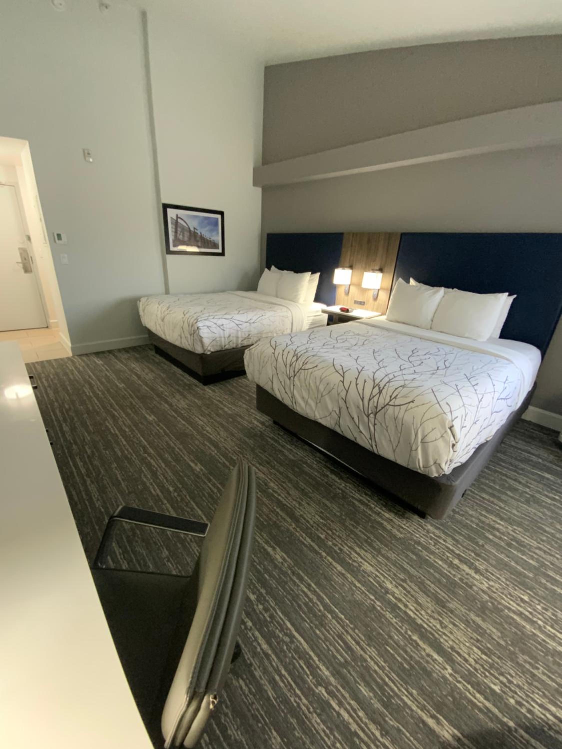 Queen Room with Two Queen Beds and Patio - Poolside/Non-Smoking