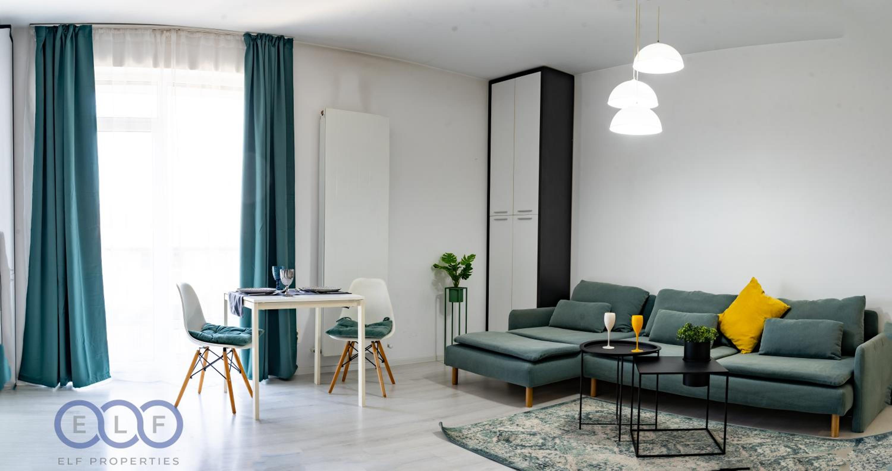Deluxe One-Bedroom Apartment with City View