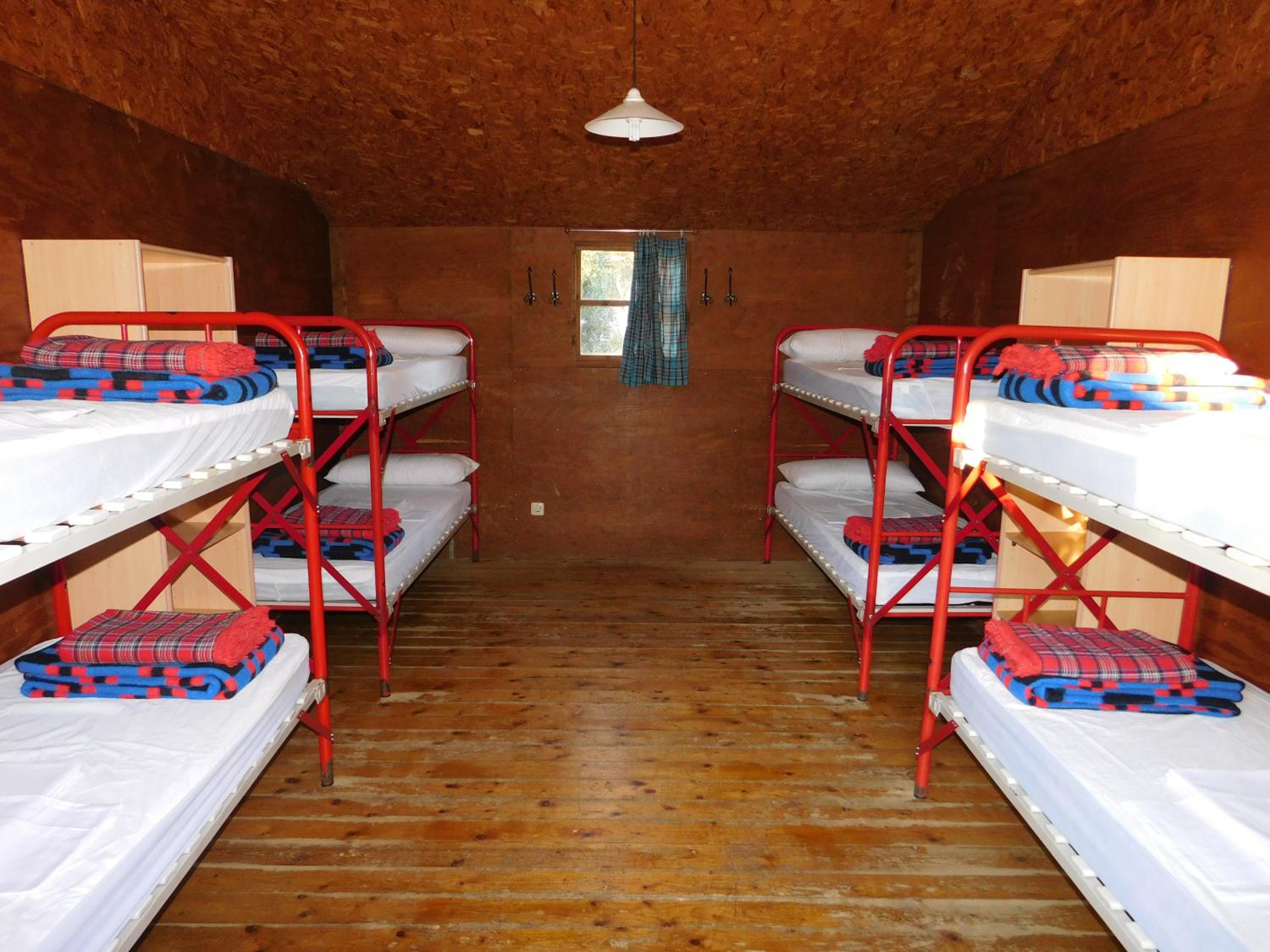 Bungalow con baño compartido