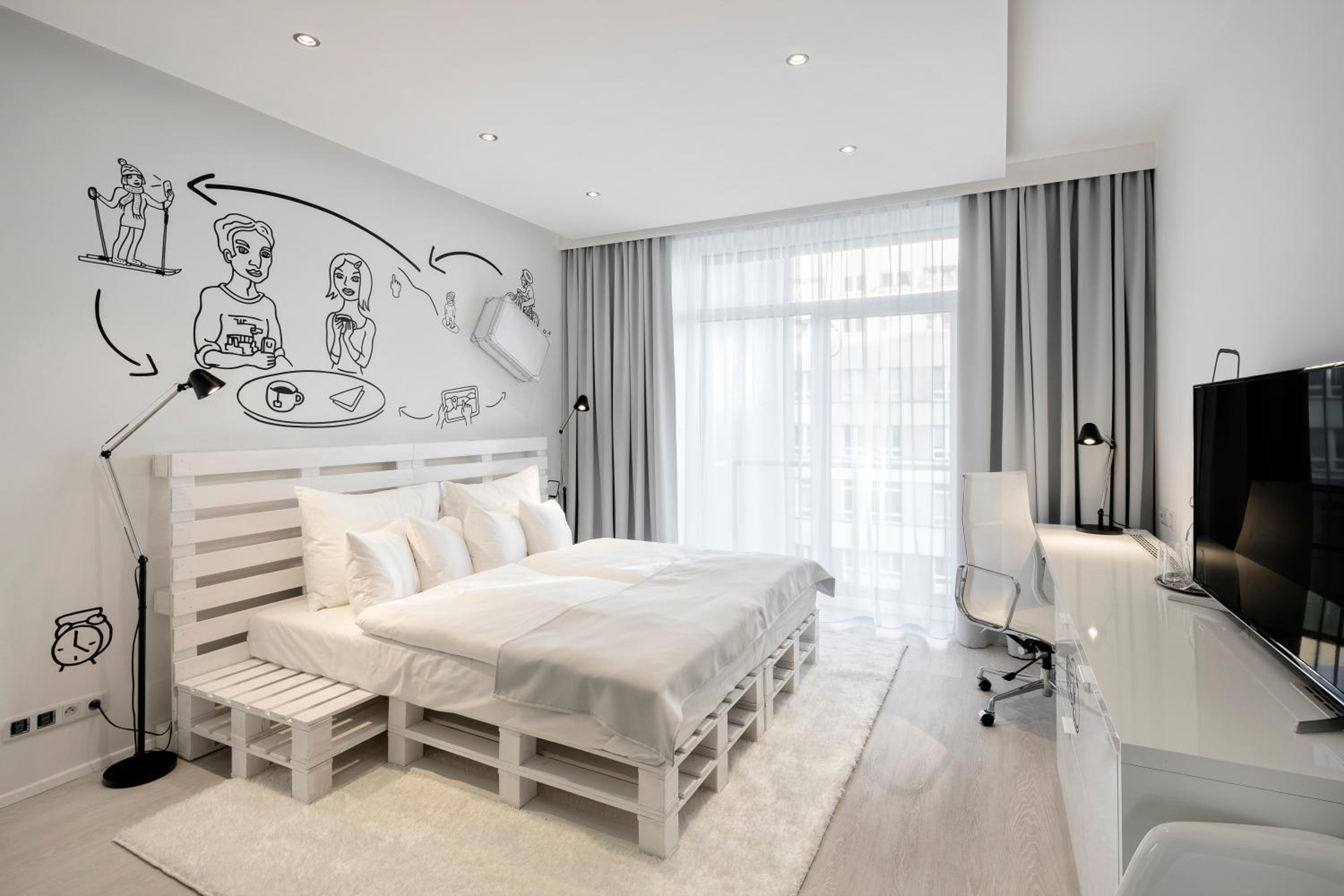 Design Deluxe Double Room with Spa Bath - Graphic