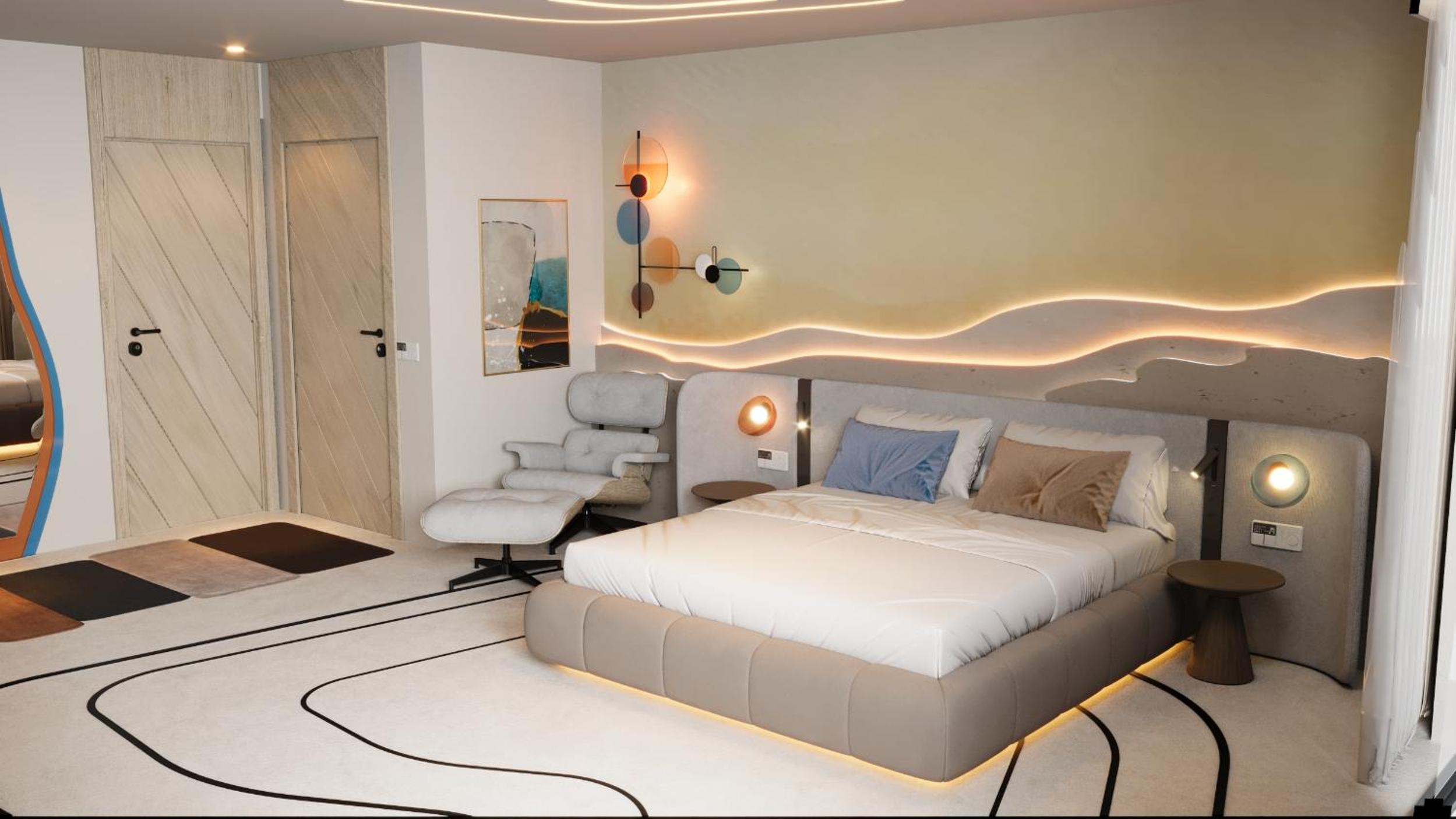 Deluxe Double Room with Sea View