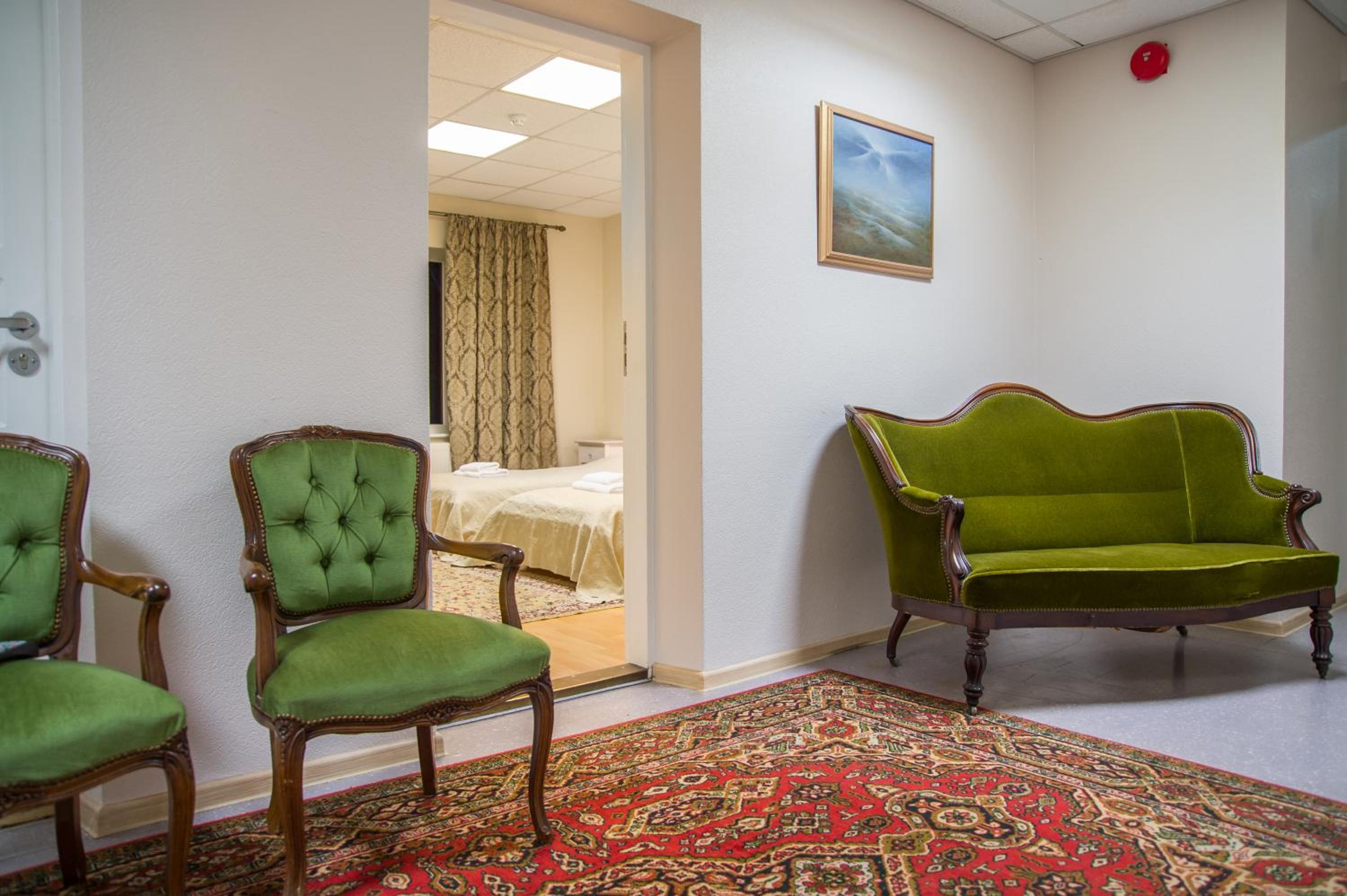 Twin Room with Sofa and Private Bathroom