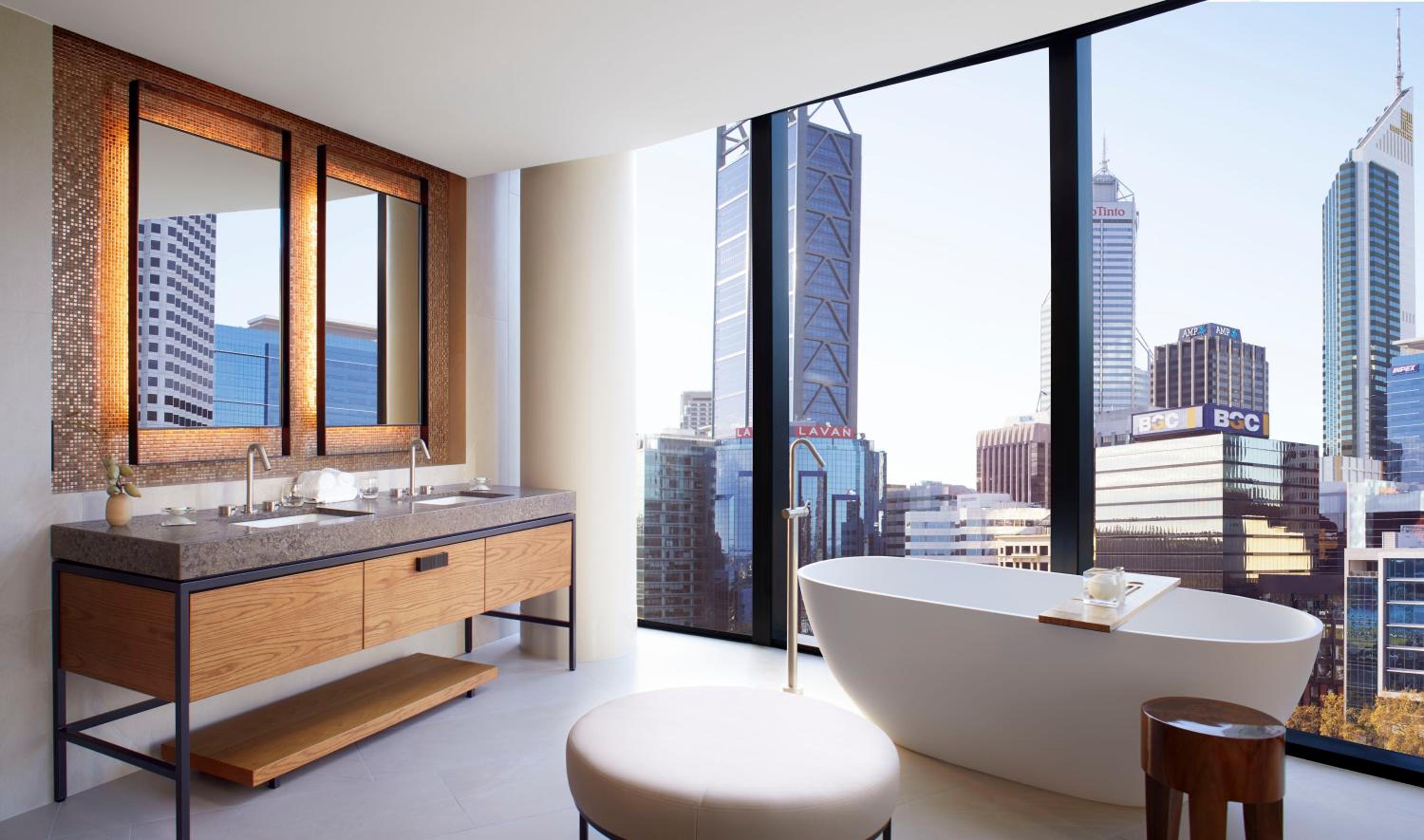 King Studio with Soaking Tub and Skyline View
