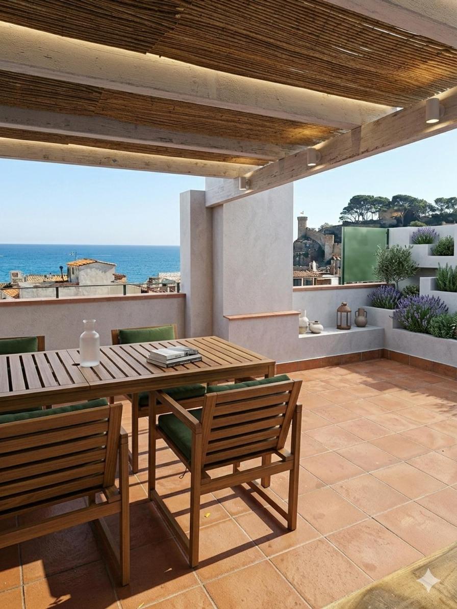 Two-Bedroom Apartment with Terrace and Sea View