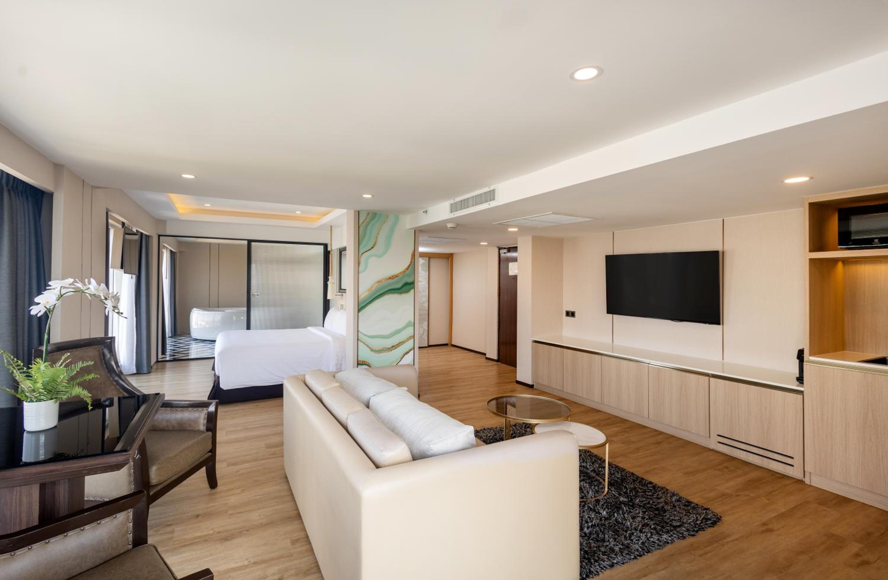 Private Terrace Suite with King Bed and Jetted Tub - Plunge Pool