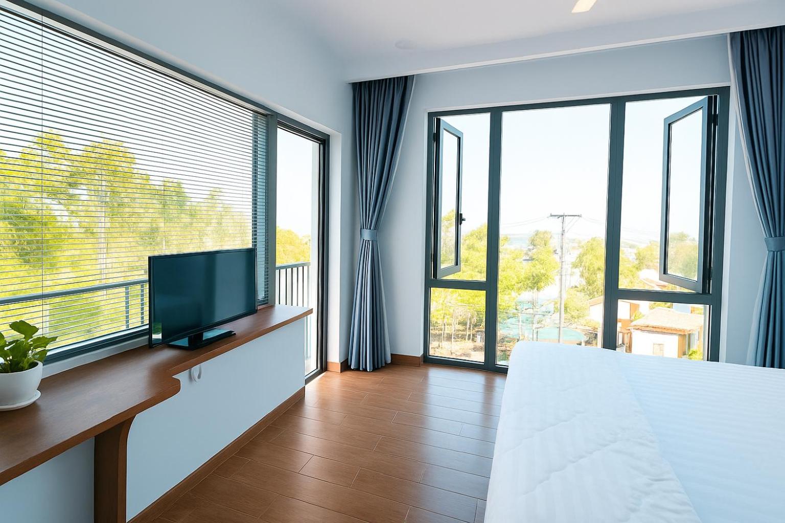 Deluxe Double Room with Balcony photo 3