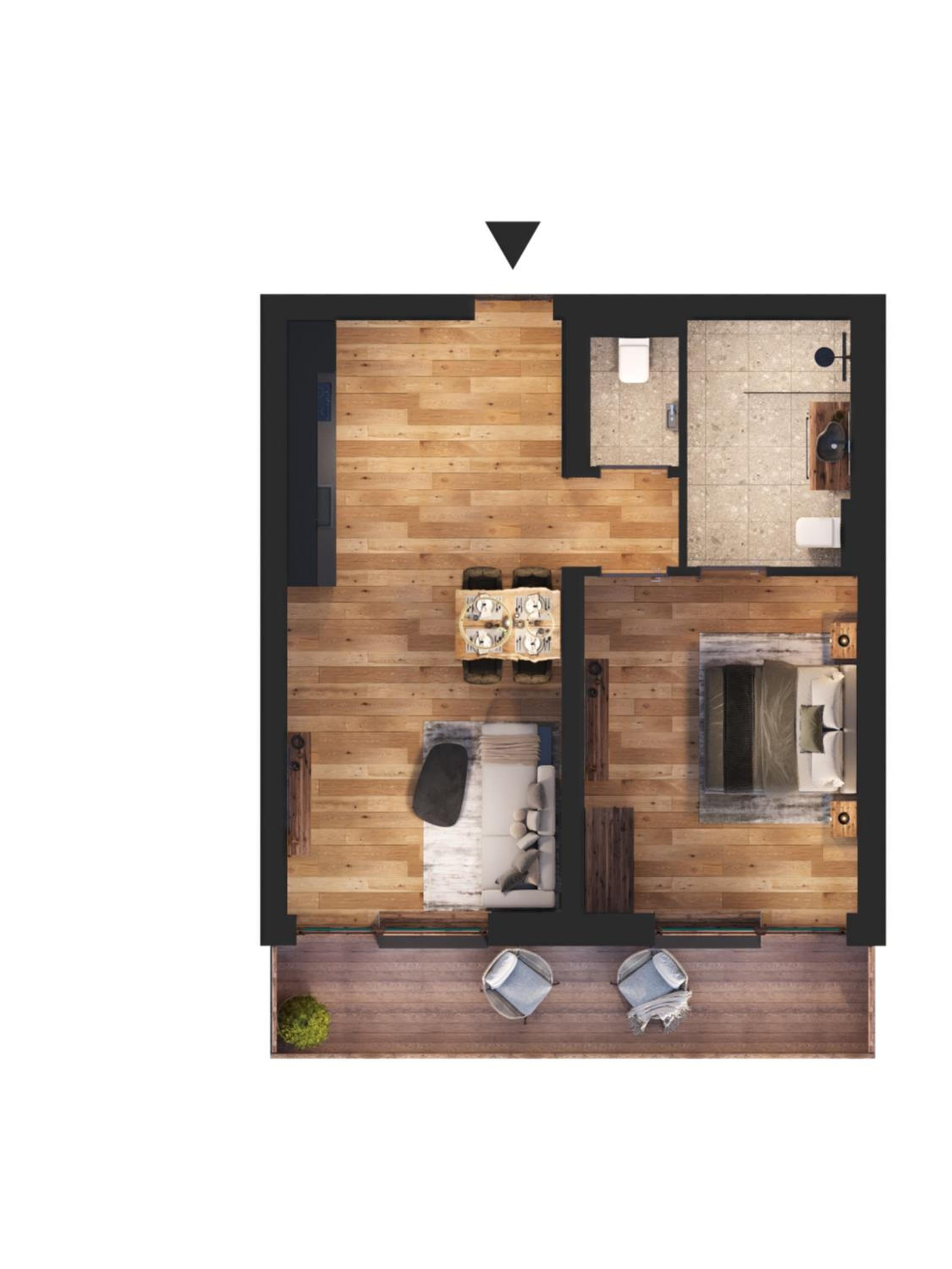 Alpine Suite Serles View Balkon