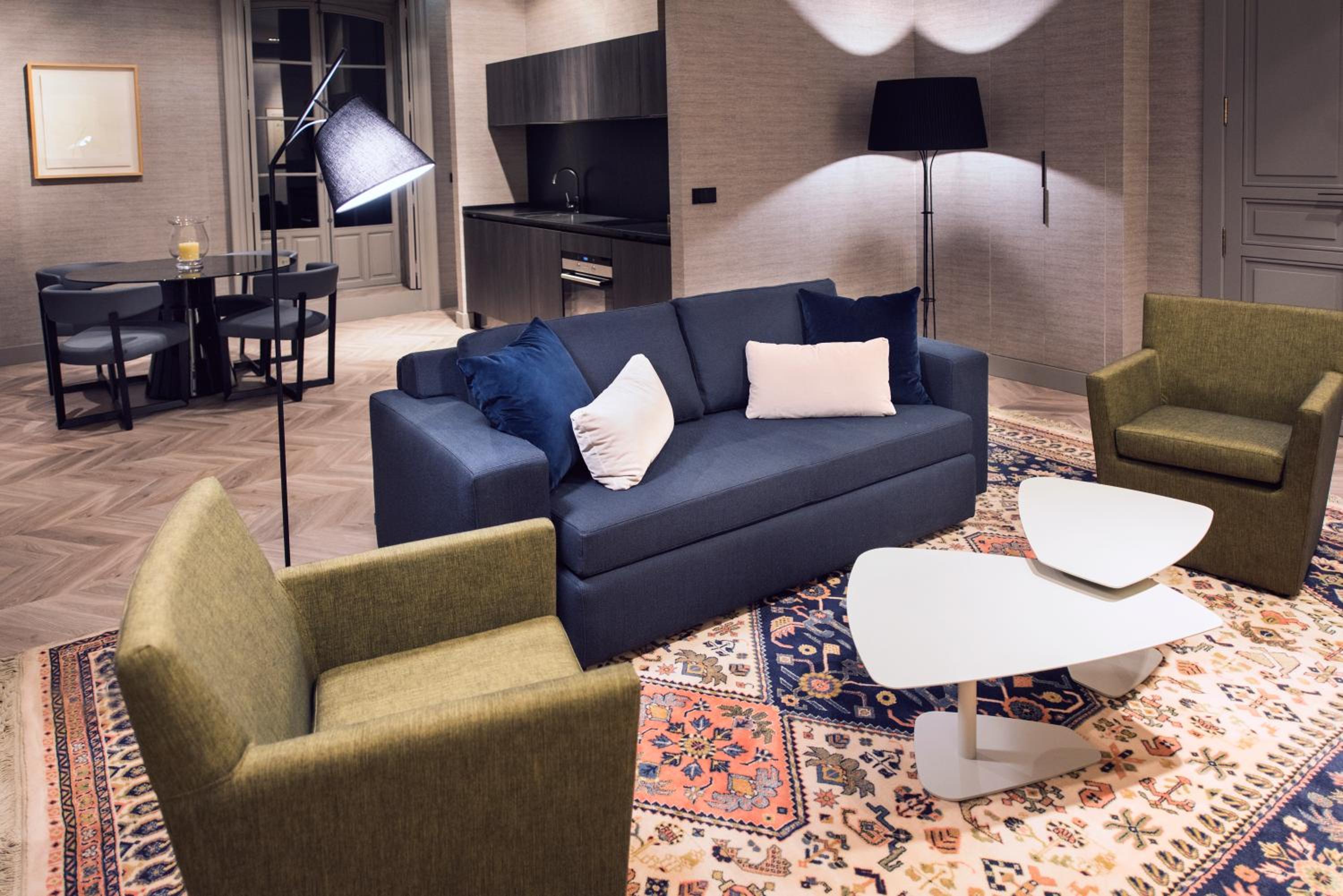Apartamento de una habitación con terraza