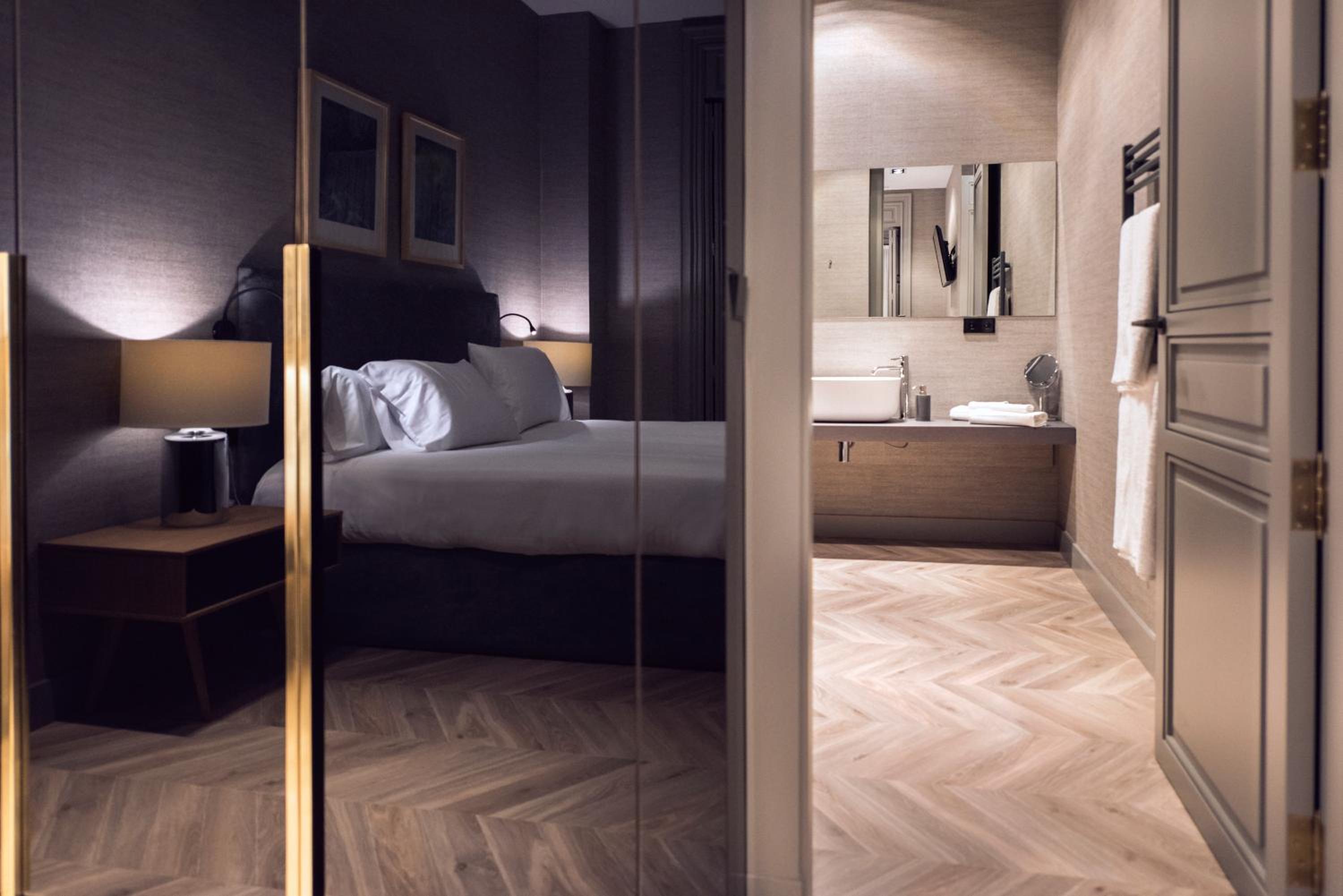 Apartamento de un dormitorio superior con patio