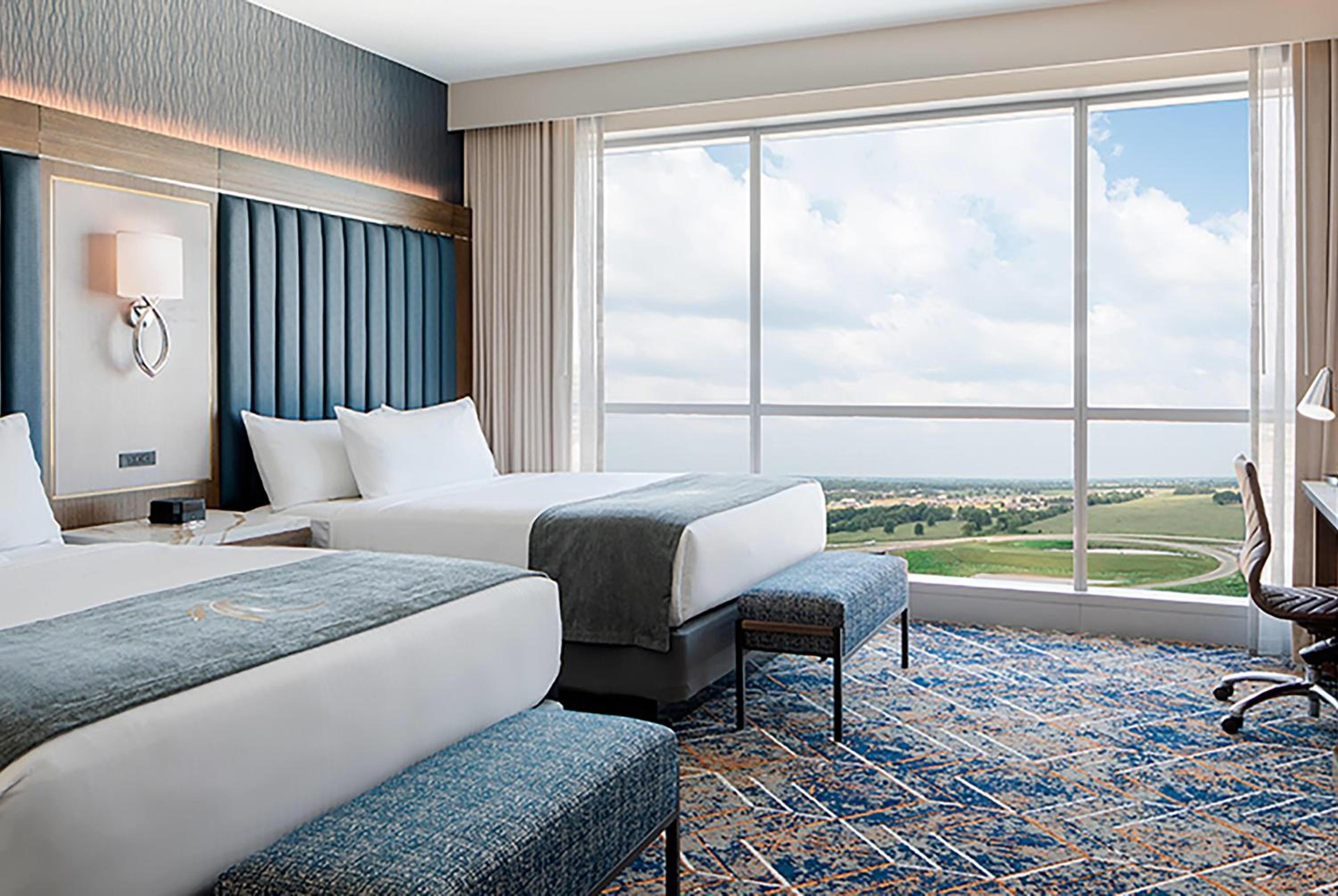 Deluxe Queen Room with Two Queen Beds, Sky Tower - Non-Smoking photo 1