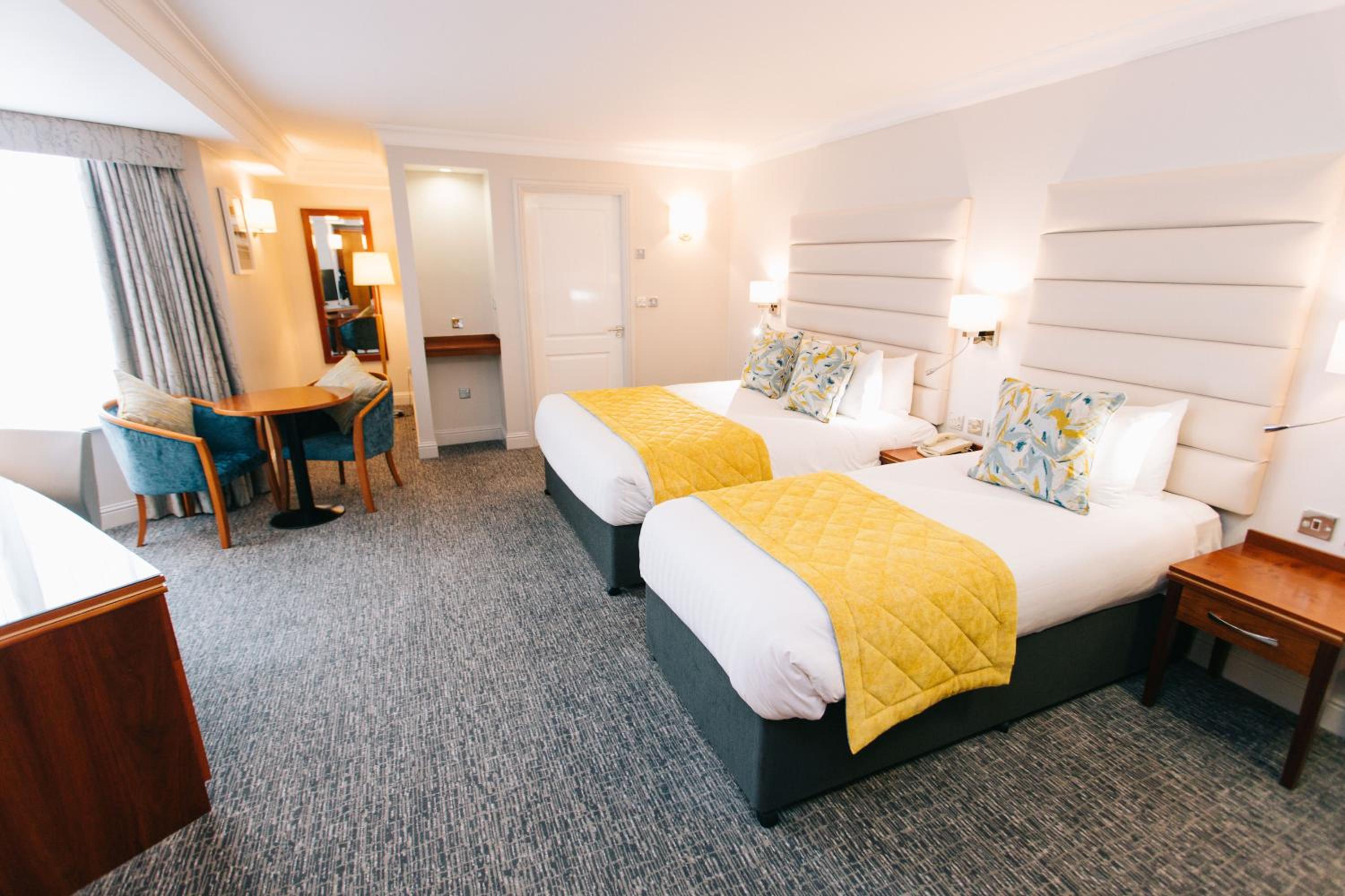 Superior Double & Single Bedded Room with Sea View
