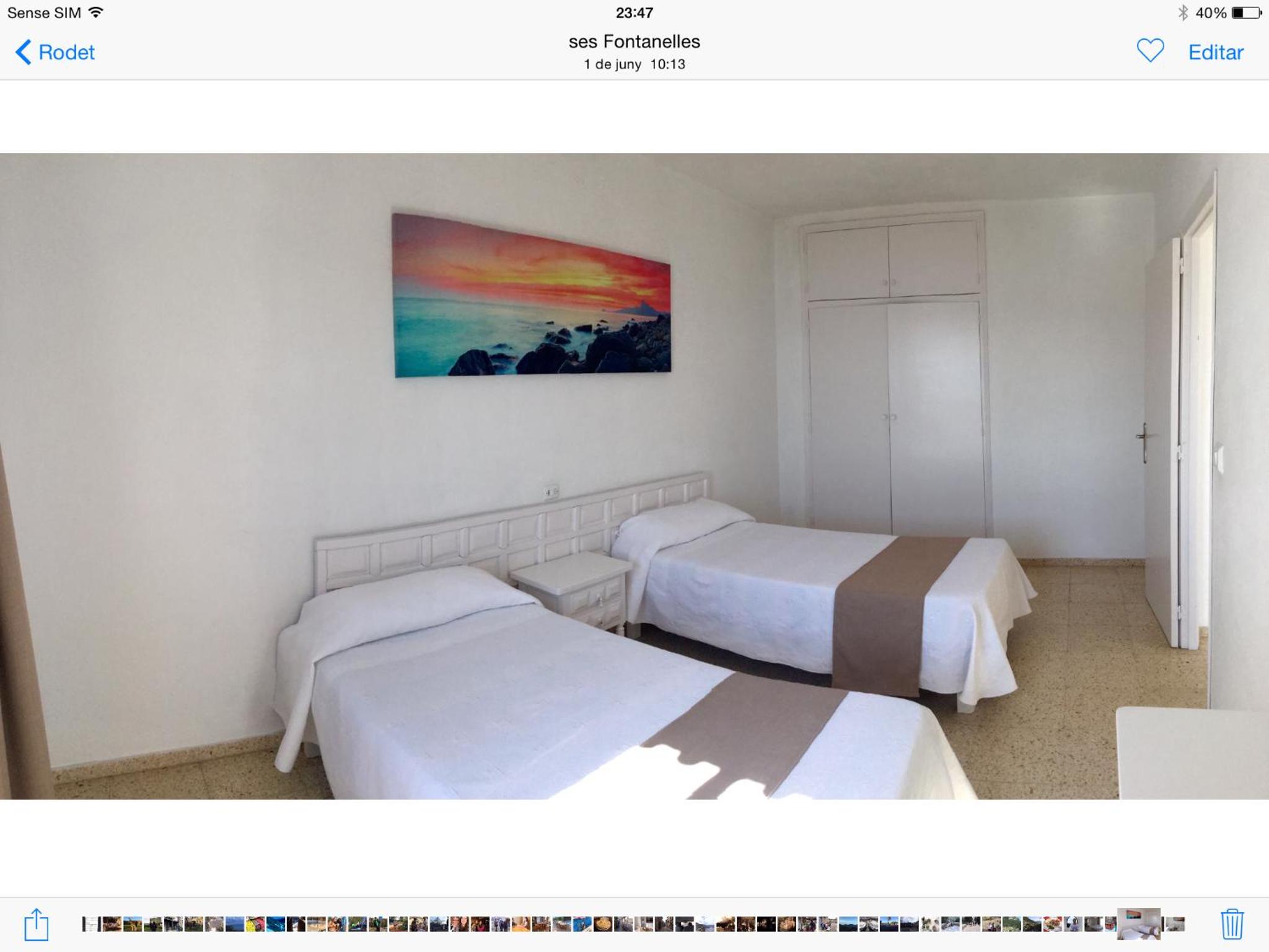 Apartamento de un dormitorio (2 - 3 adultos) con vista al mar
