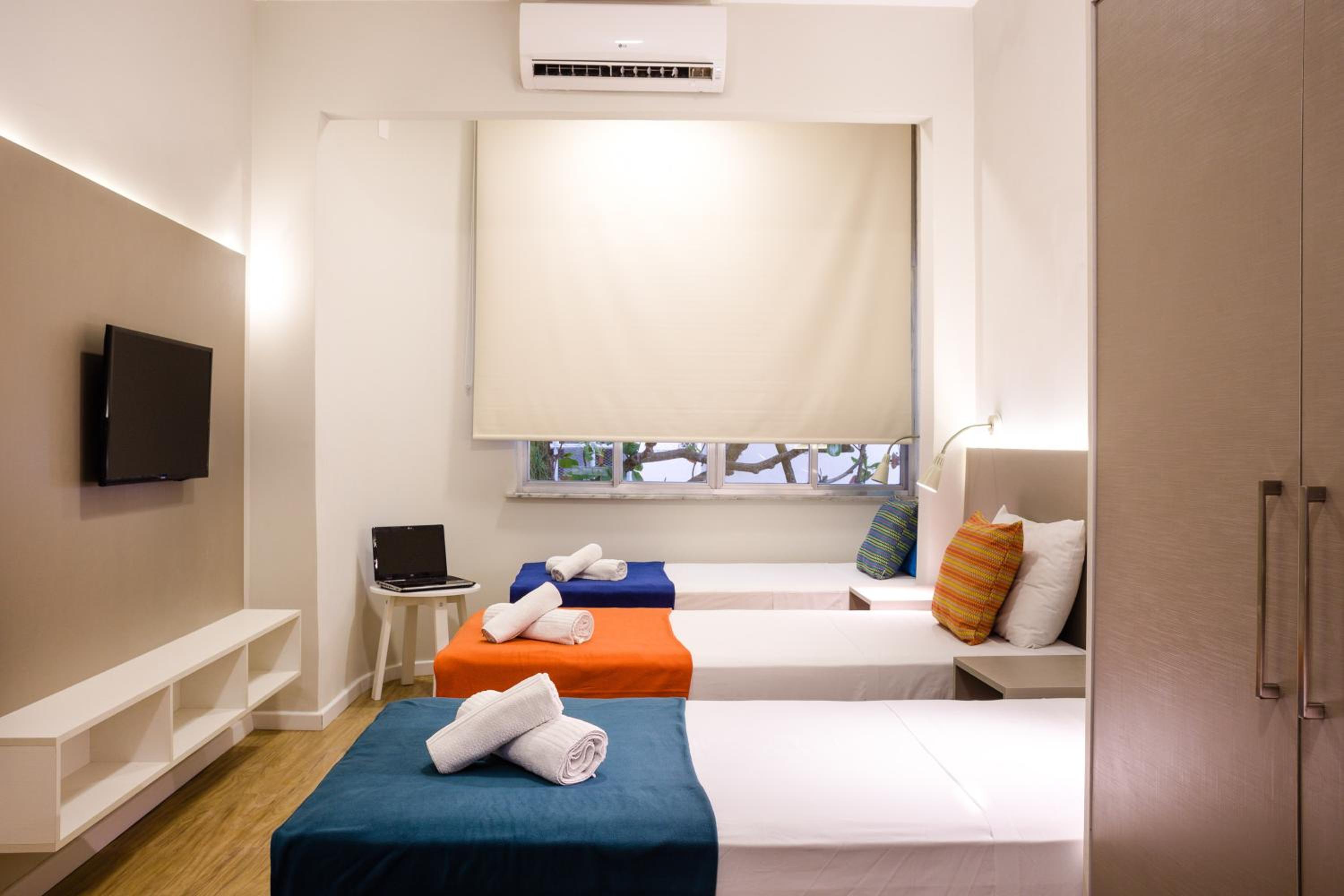 Loft with three single beds - 3º Floor (no elevator)
