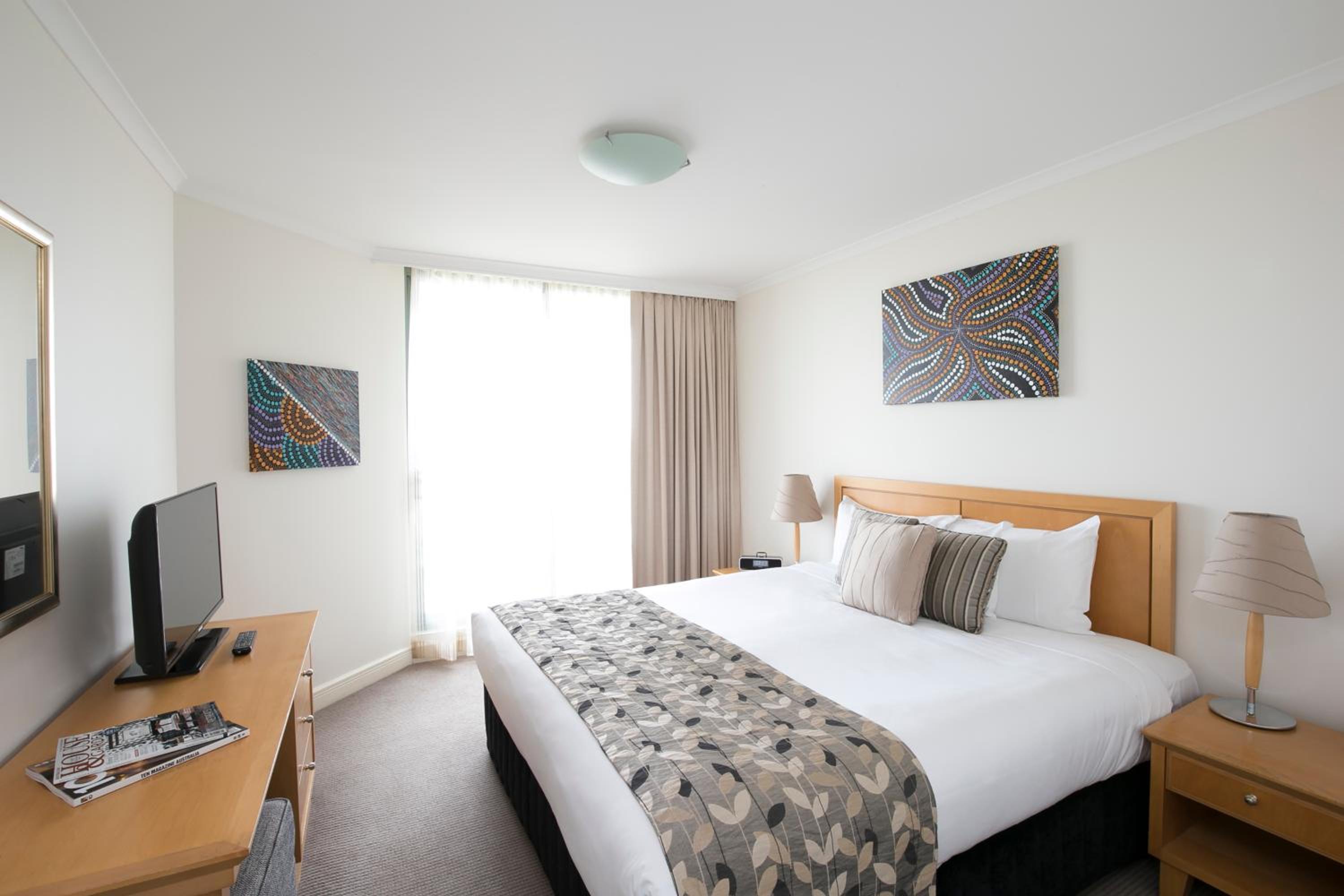 Two-Bedroom Apartment with One King Bed and One Queen Bed